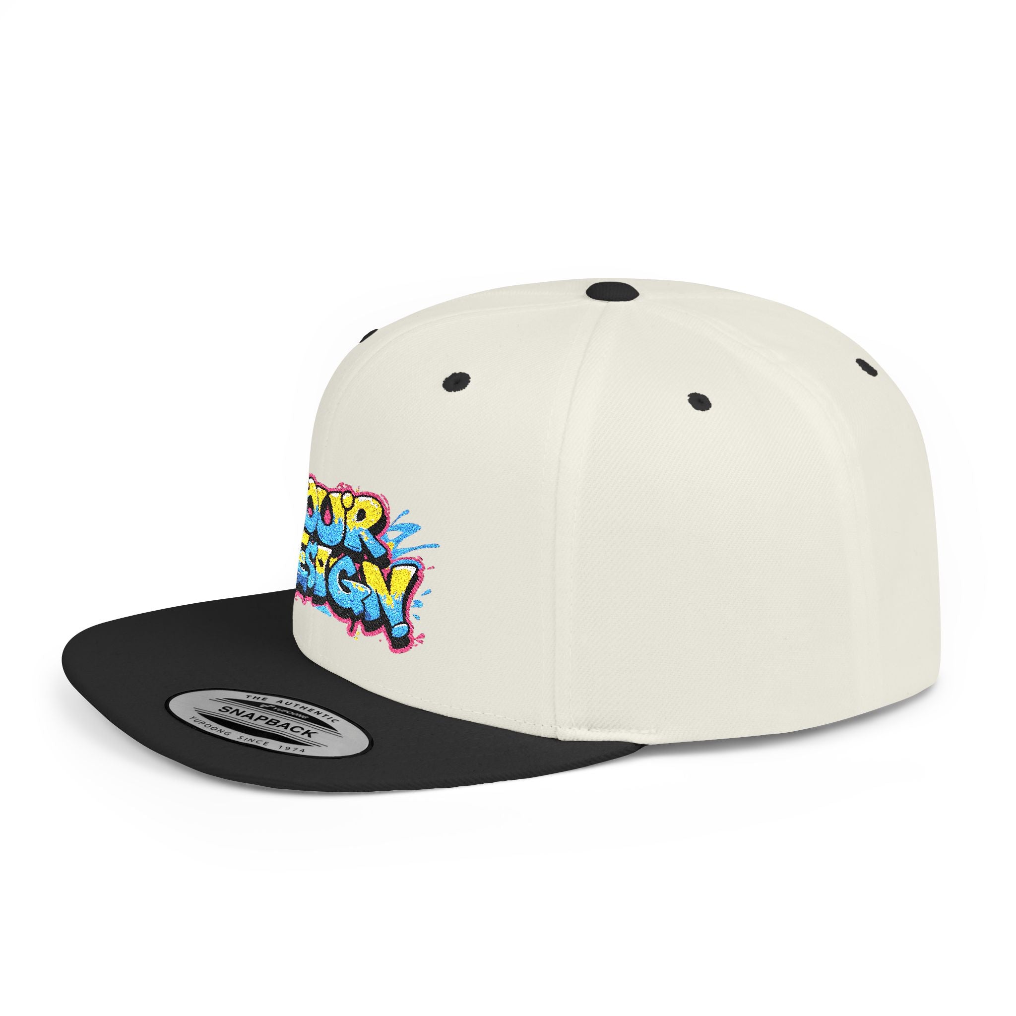 Personalizowana czapka typu snapback z płaskim daszkiem – spersonalizowana czapka