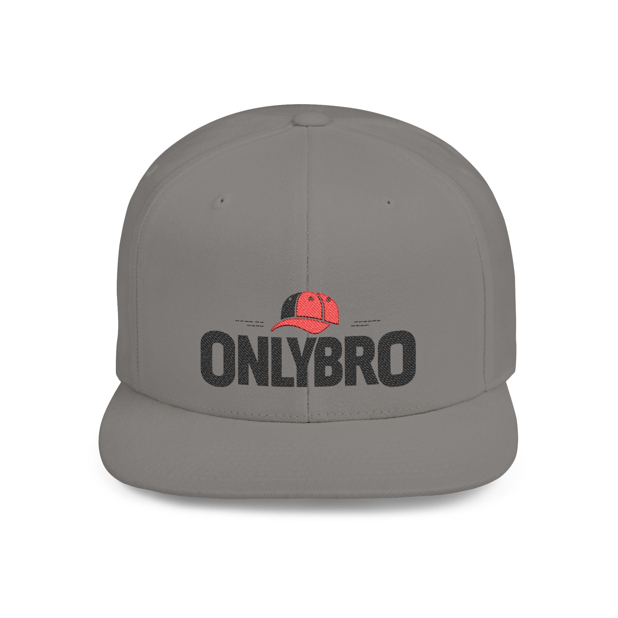 Nowoczesna czapka typu snapback z płaskim daszkiem - ONLYBRO