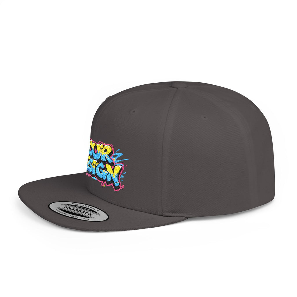 Personalizowana czapka typu snapback z płaskim daszkiem – spersonalizowana czapka
