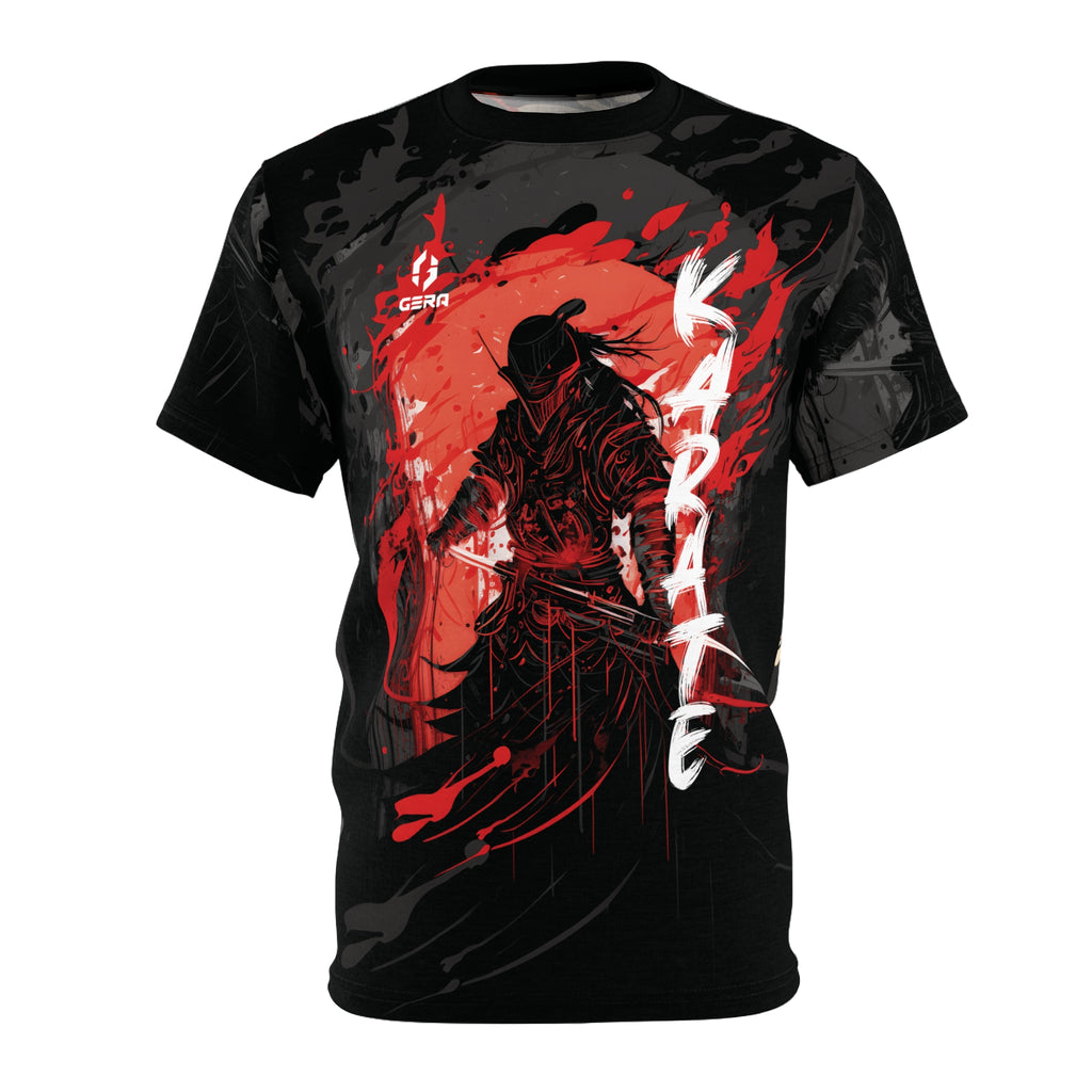 Koszulka Karate Unisex Cut &amp; Sew – odważna koszulka z grafiką dla entuzjastów sztuk walki