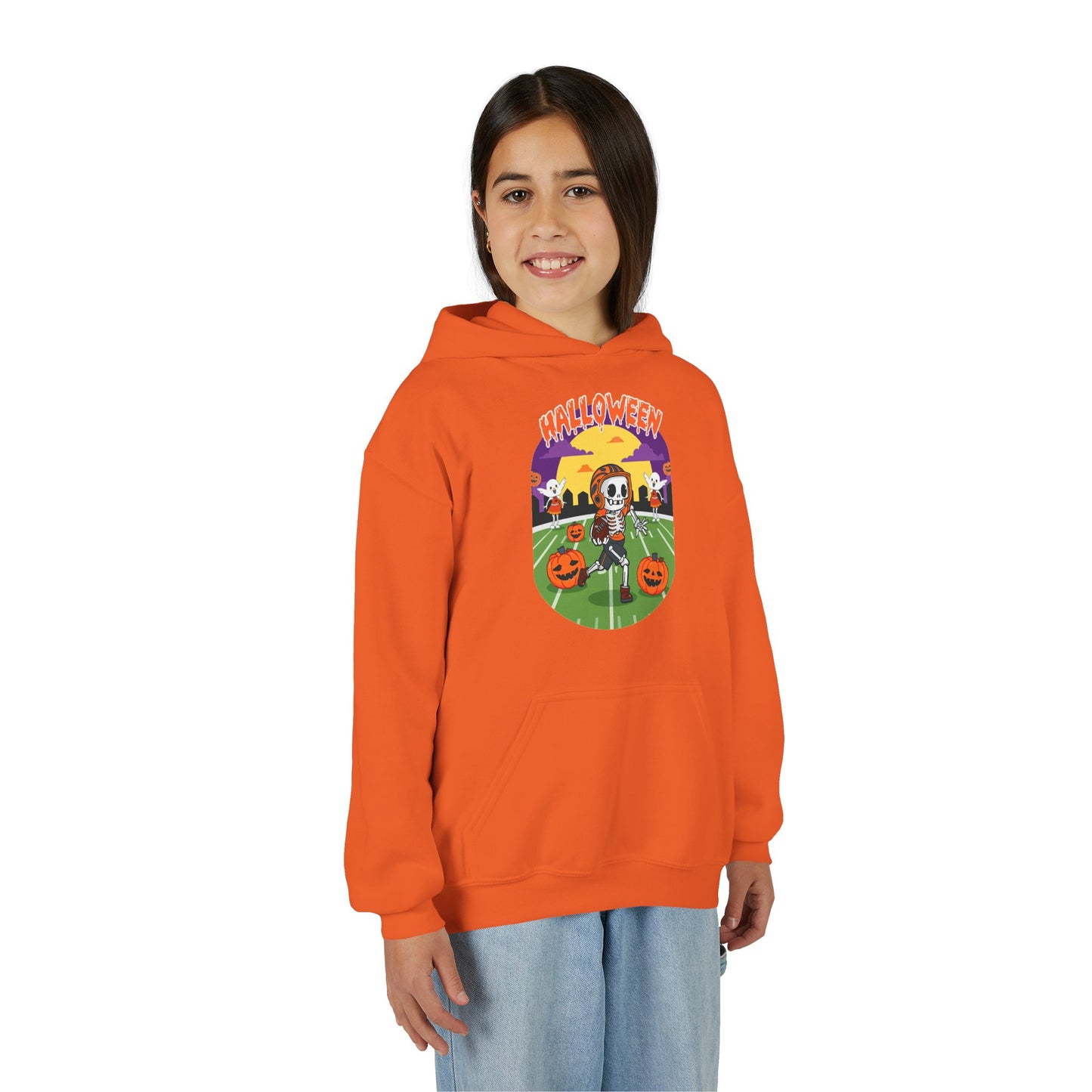 Halloween Skeleton Youth Hoodie H23