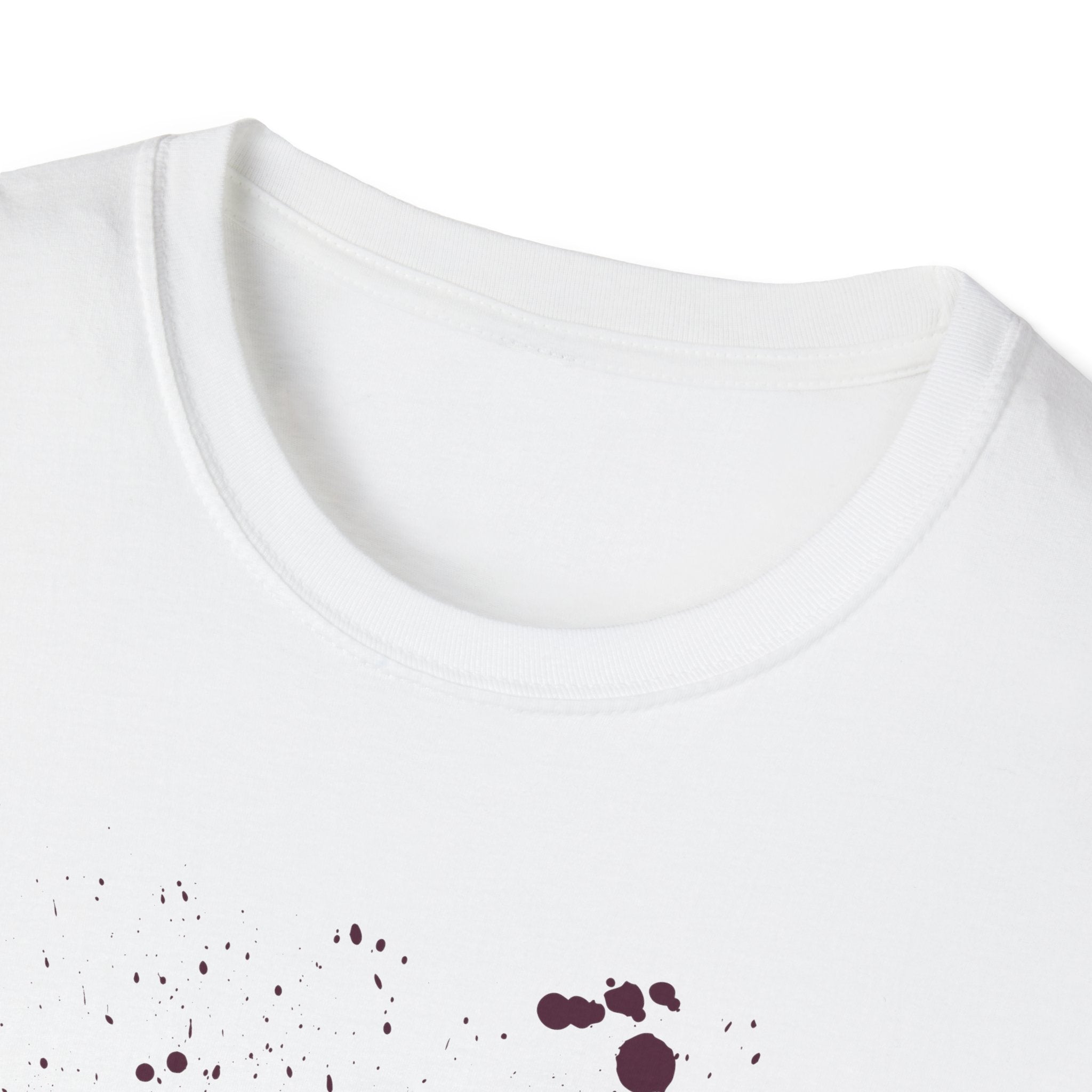 Koszulka unisex typu softstyle do kickboxingu – koszulka z grafiką Never Back Down