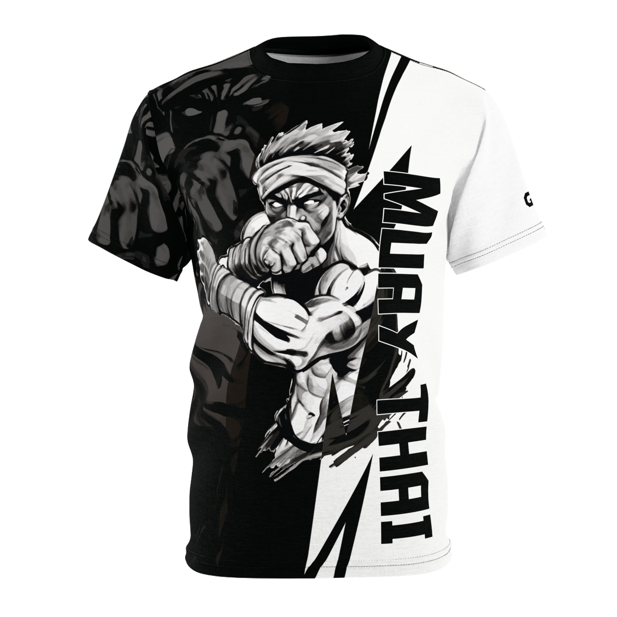 Koszulka z grafiką unisex Muay Thai – odważny wzór sztuk walki