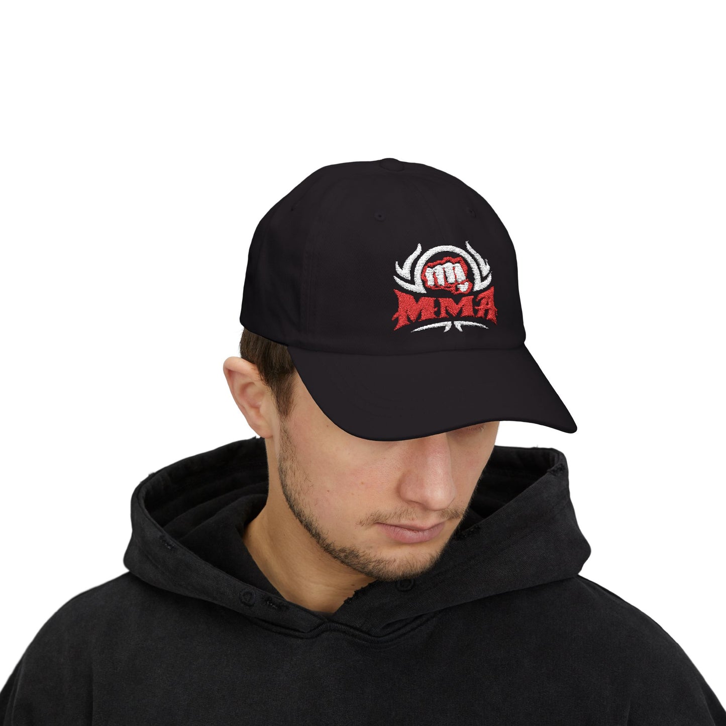 MMA1 v2 Classic Dad Cap - Embroidered Adjustable Baseball Hat for Fighters and Fans