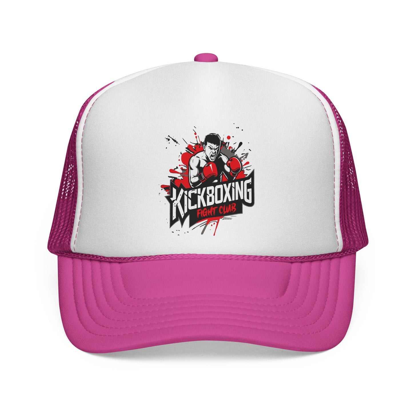 Czapka typu trucker z motywem kickboxingu Fight Club — czapka treningowa Retro MMA