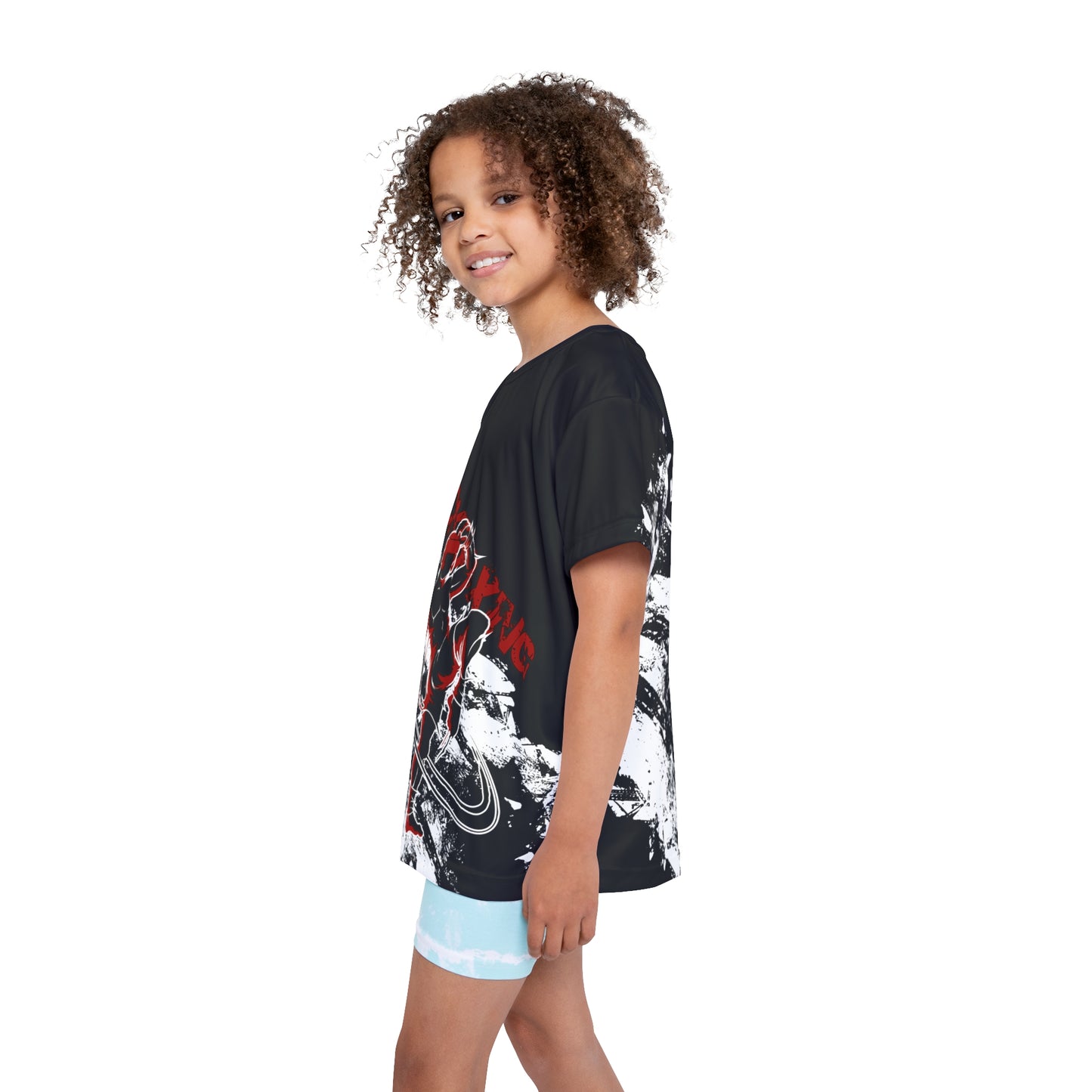 Kids Kickboxing Jersey polyester  OnlyBro KB13