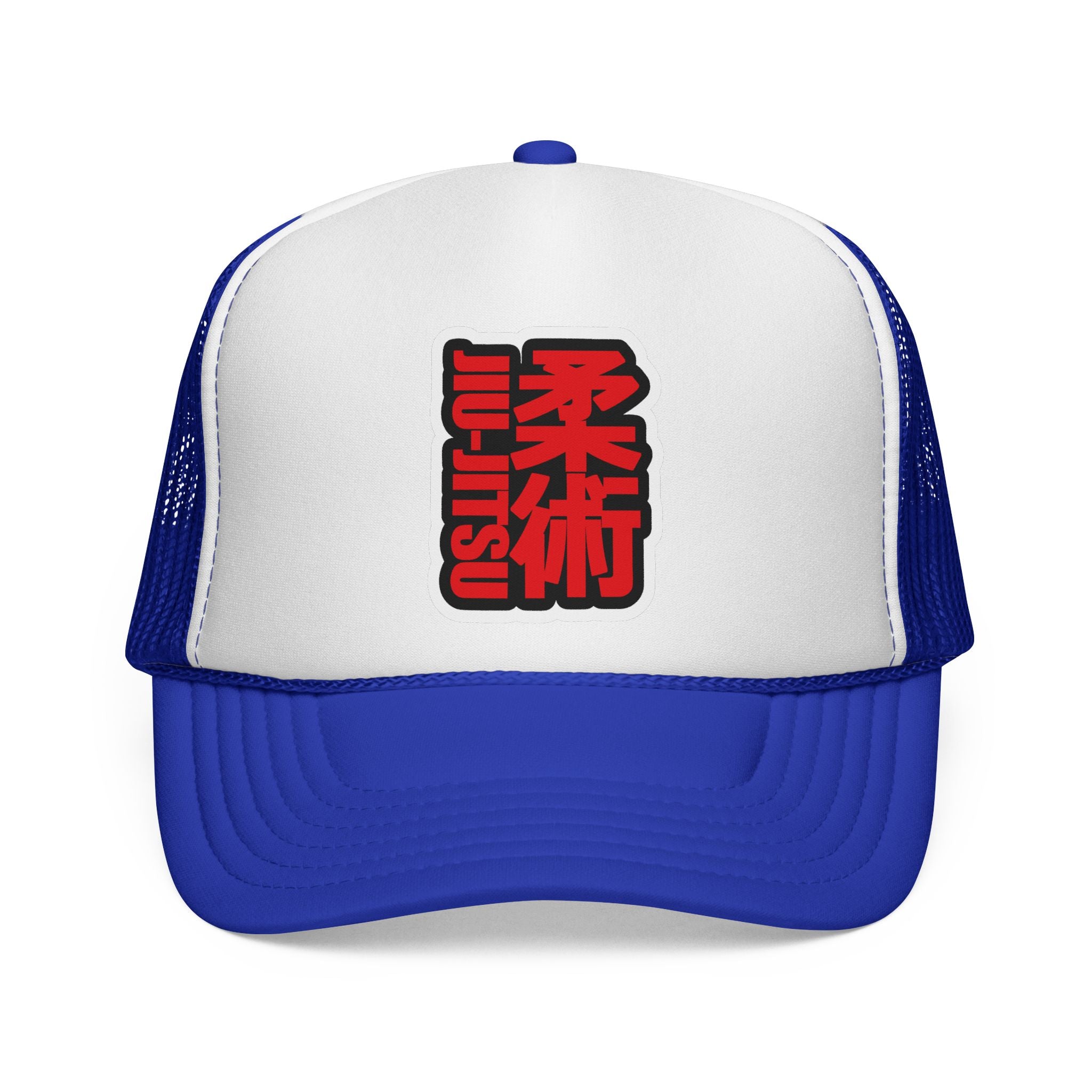 Czapka Jiu-Jitsu Trucker – czerwona czapka Kanji Martial Arts