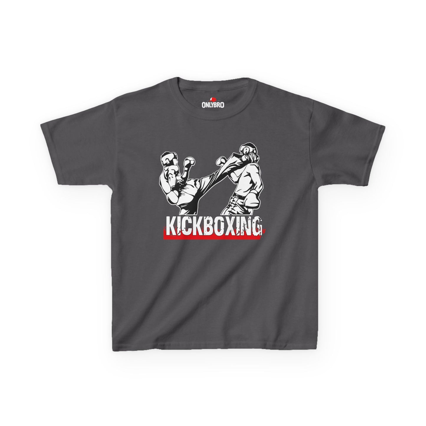 Kids Kickboxing Cotton T-Shirt OnlyBro KB8