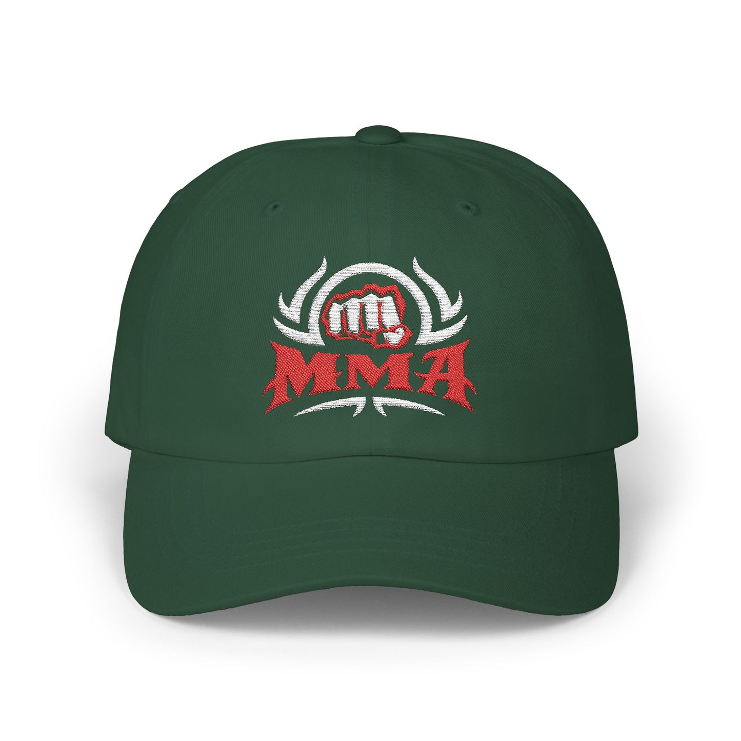 MMA1 v2 Classic Dad Cap - Embroidered Adjustable Baseball Hat for Fighters and Fans