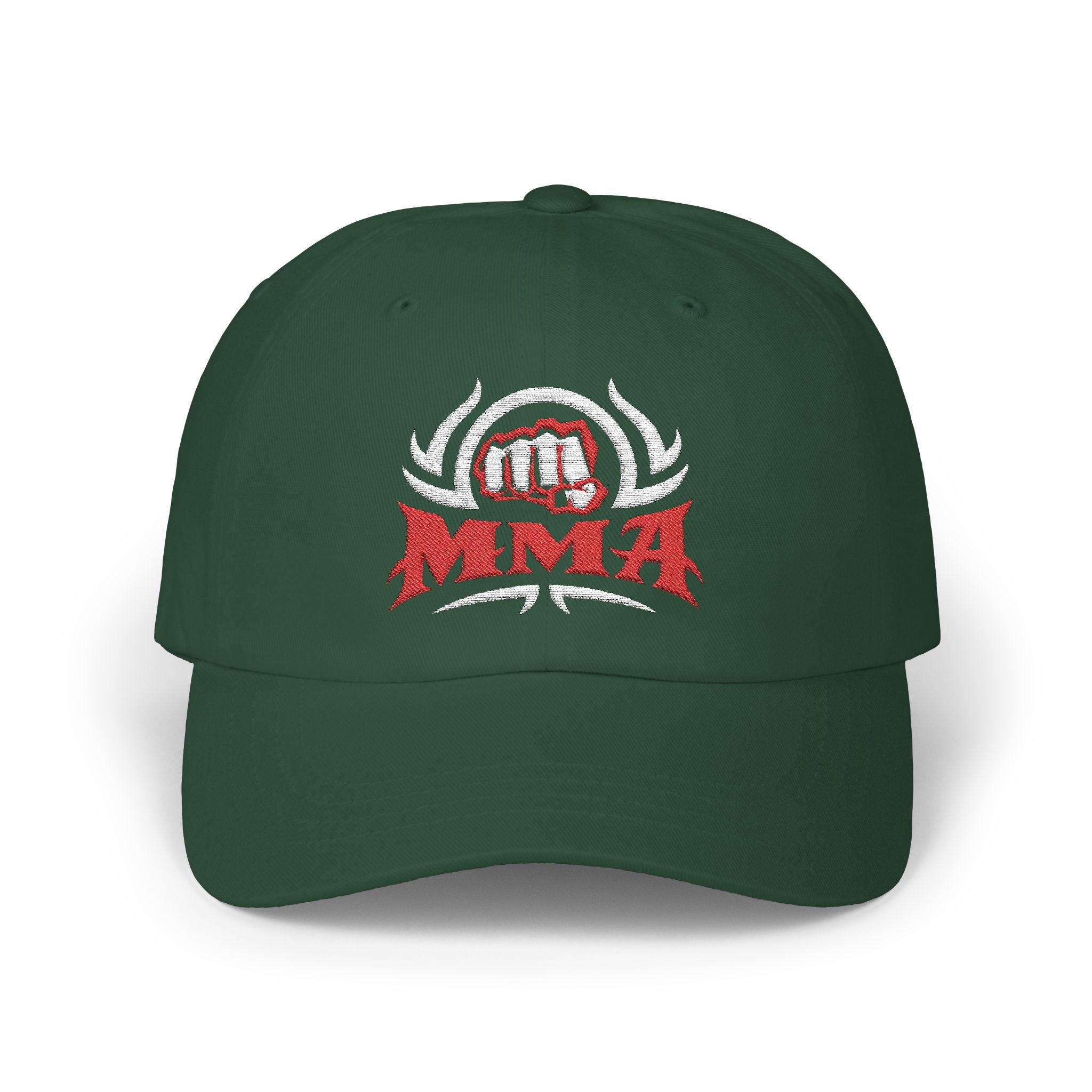 Czapka baseballowa MMA1 v2 Classic Dad Cap – haftowana, regulowana czapka bejsbolówka dla zawodników i kibiców