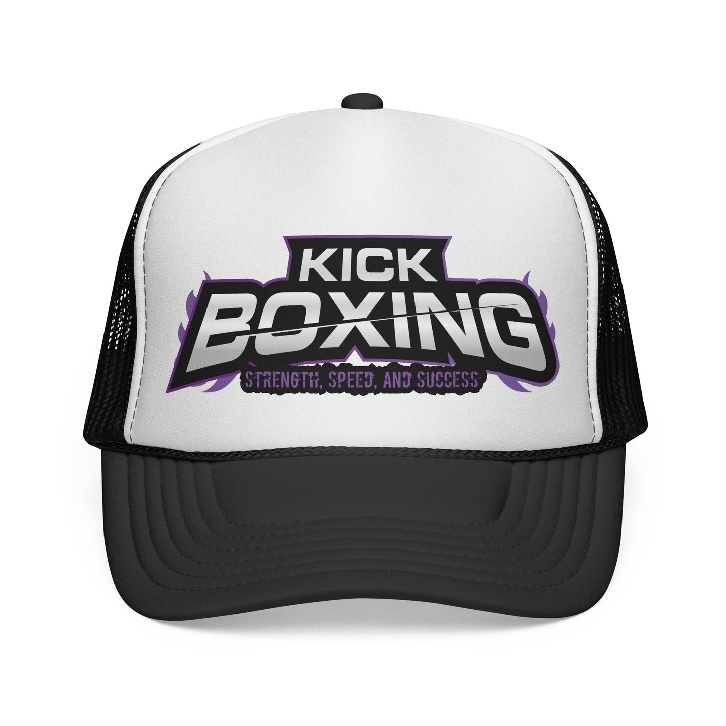 Czapka typu trucker do kickboxingu — siateczka o sile, szybkości i sukcesie