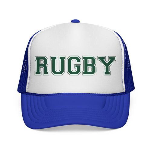 Rugby Trucker Hat — Vintage Athletic Mesh Cap