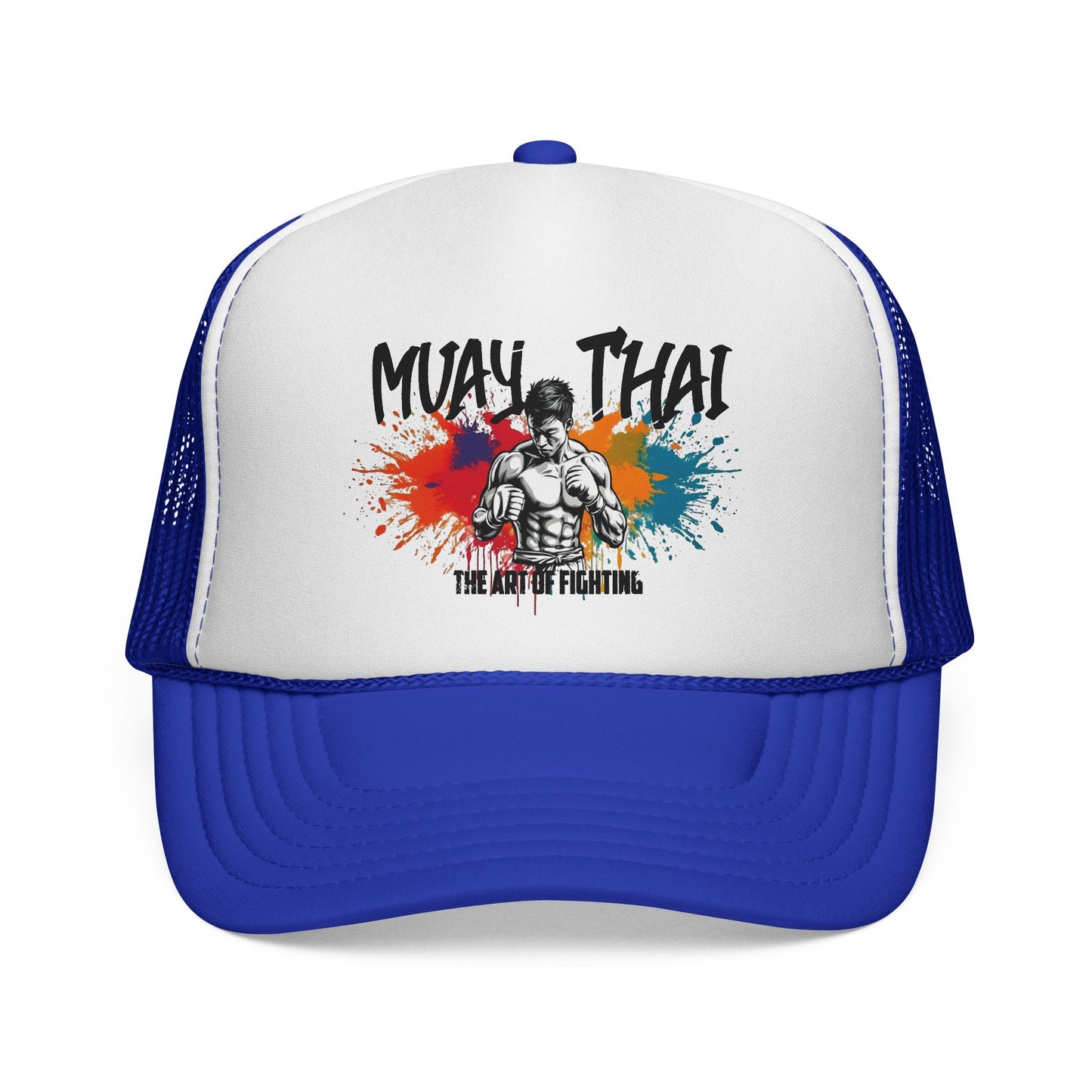 Czapka Muay Thai Trucker – Color Splash Fighter Mesh Hat
