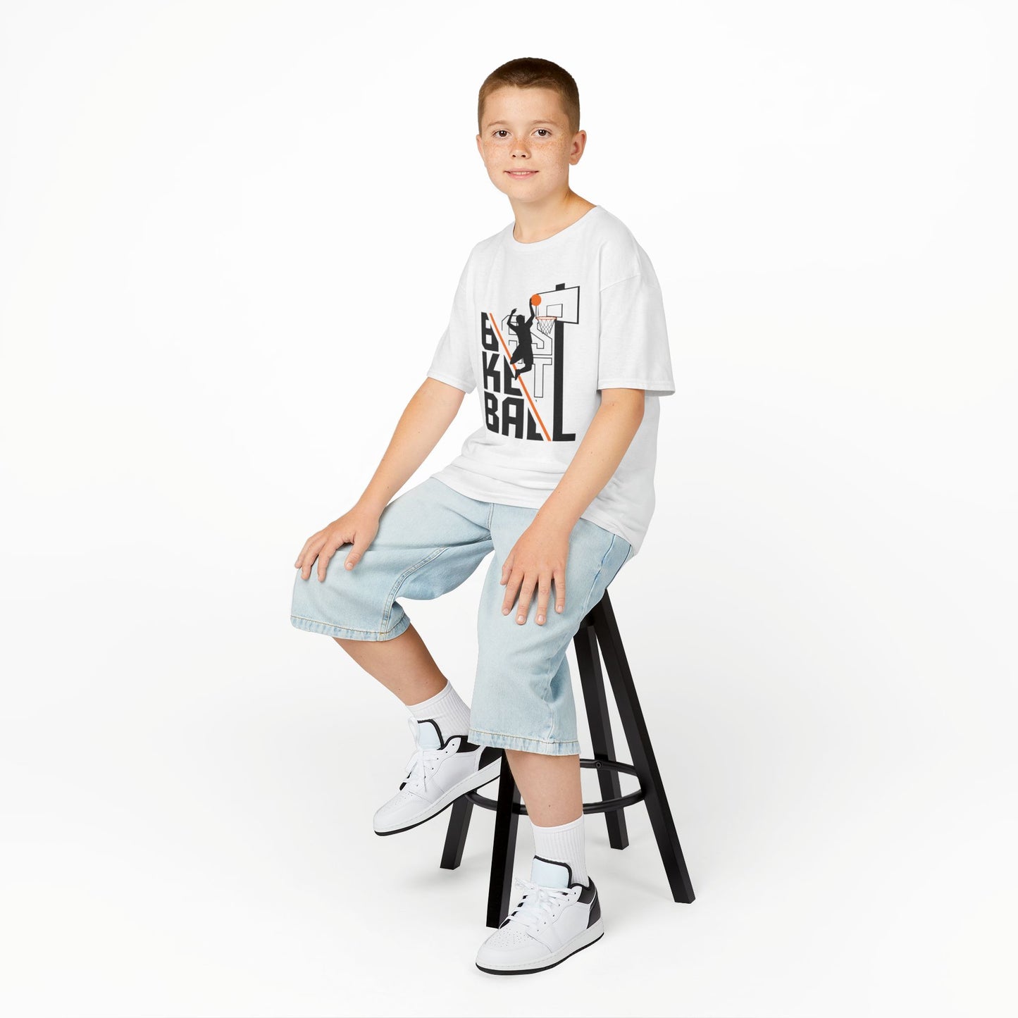 Kids Basketball Tee, Onlybro B12