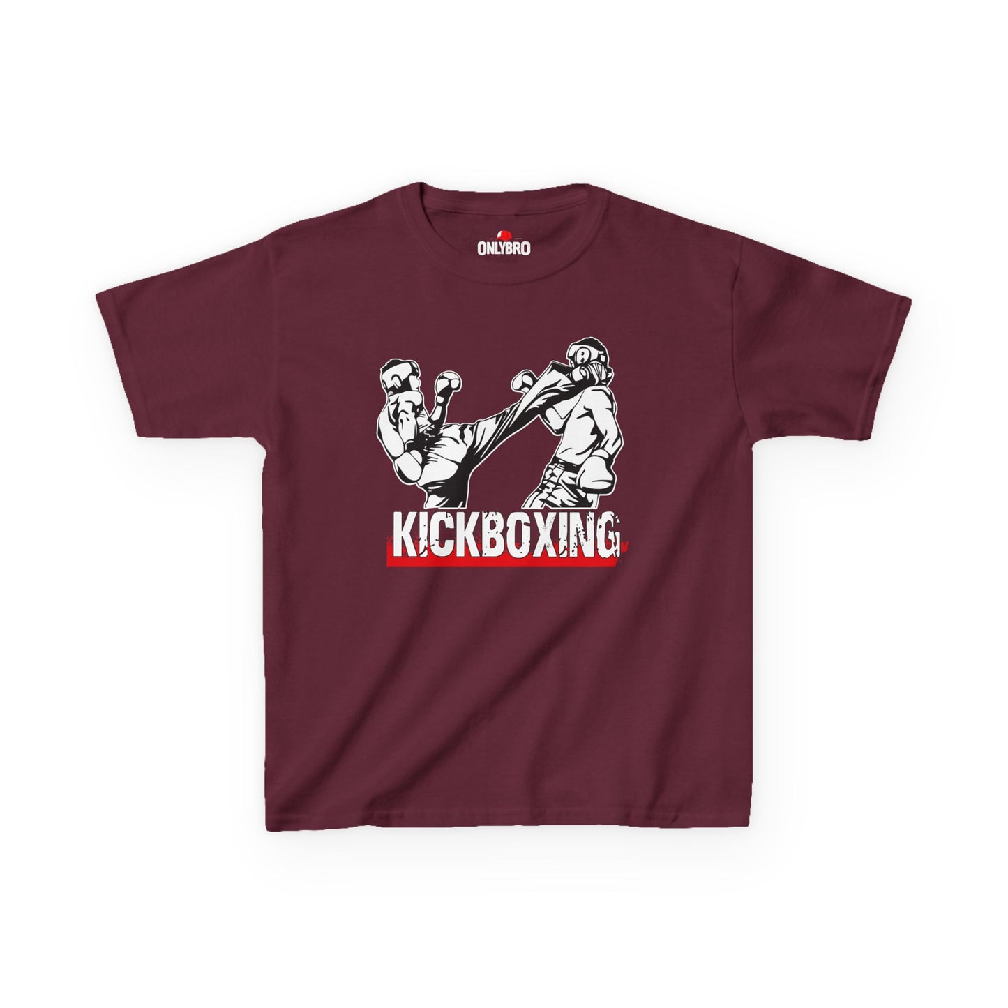 Kids Kickboxing Cotton T-Shirt OnlyBro KB8