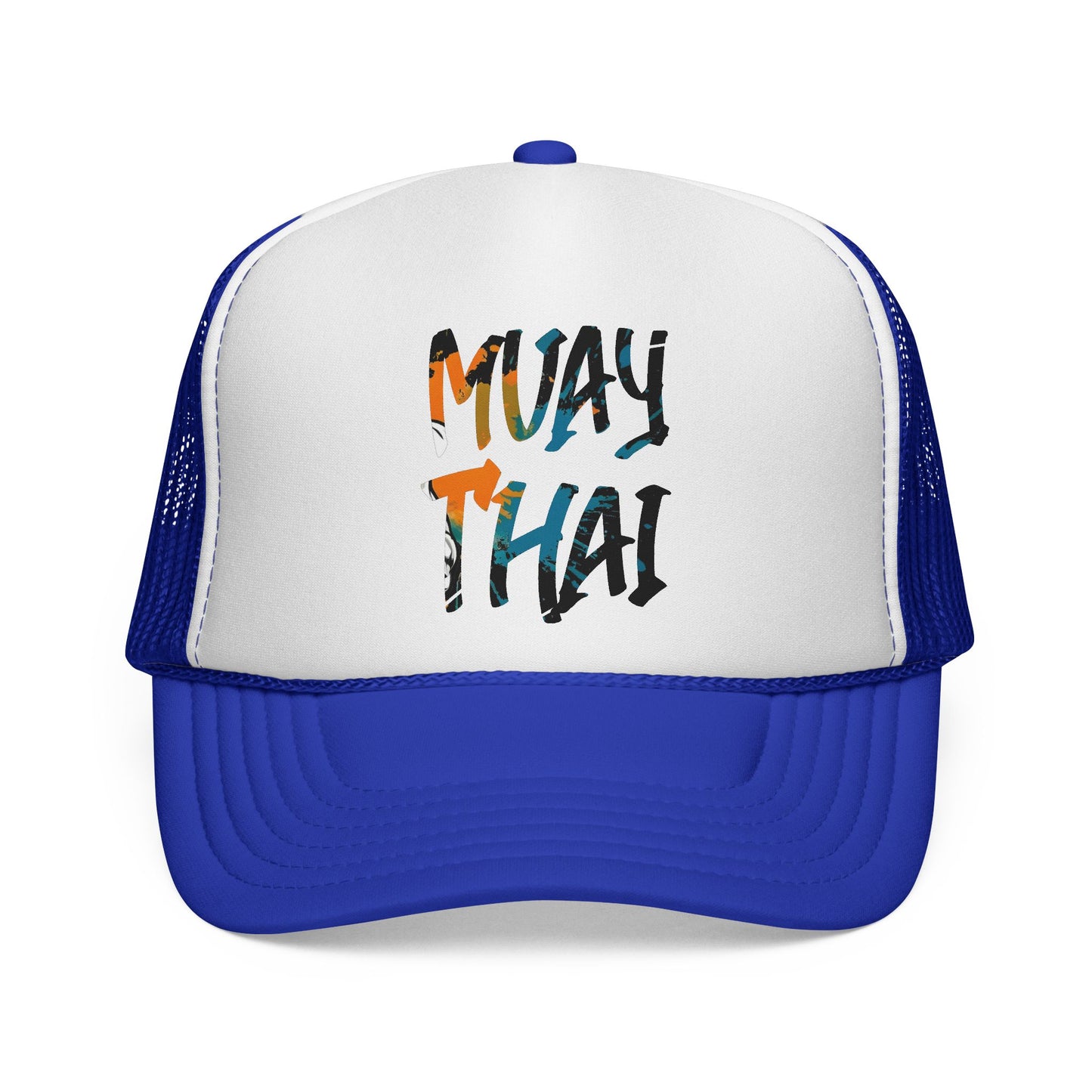 Muay Thai Trucker Cap – Breathable Mesh Snapback Hat for Fighters & Fans