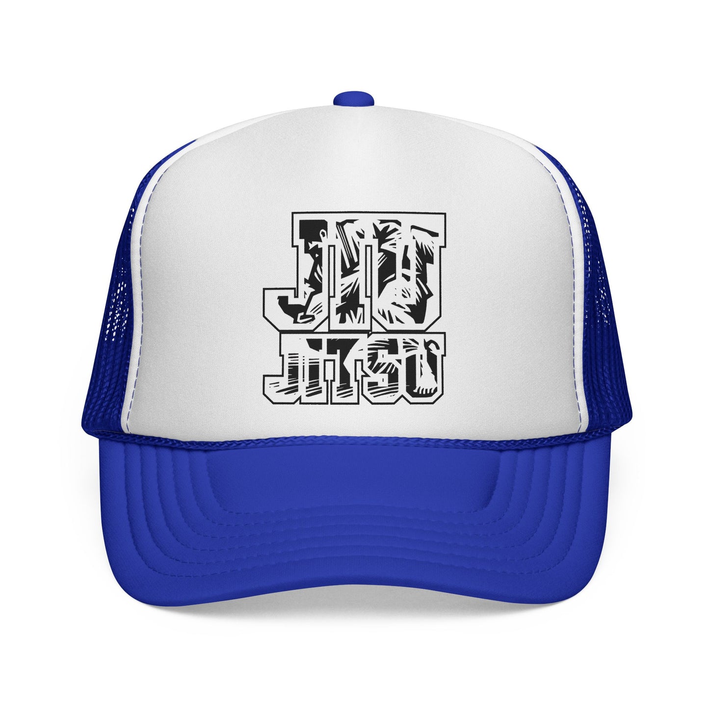 Czapka typu trucker — Jiu Jitsu Vintage Palm Logo