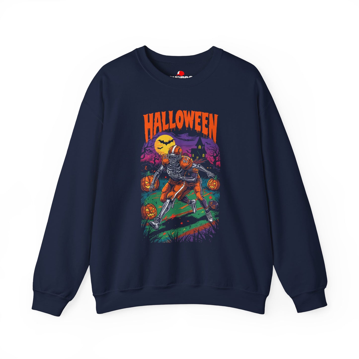 Halloween Graphic Crewneck Sweatshirt H22