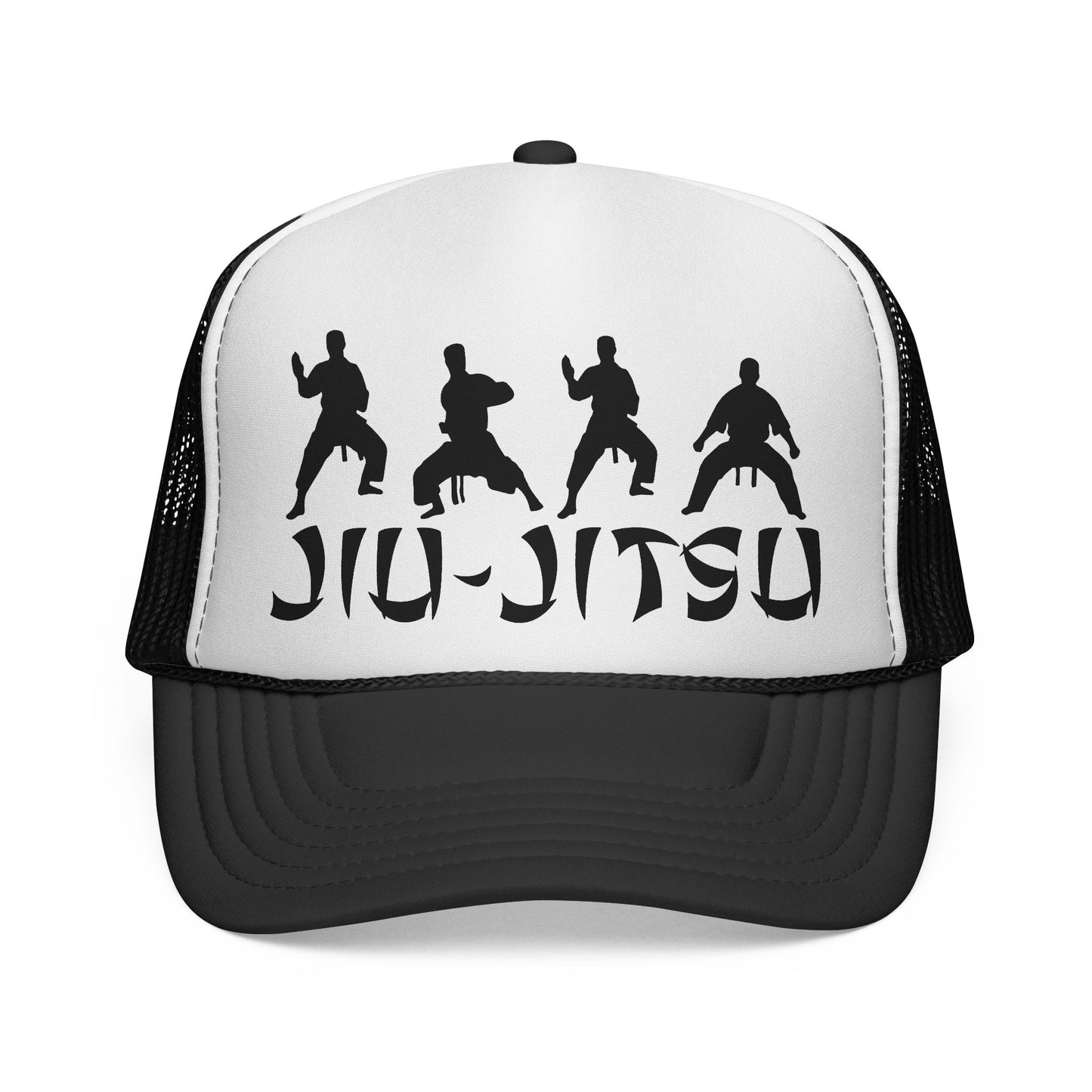 Czapka typu trucker Jiu-Jitsu — czapka z sylwetką w stylu sztuk walki
