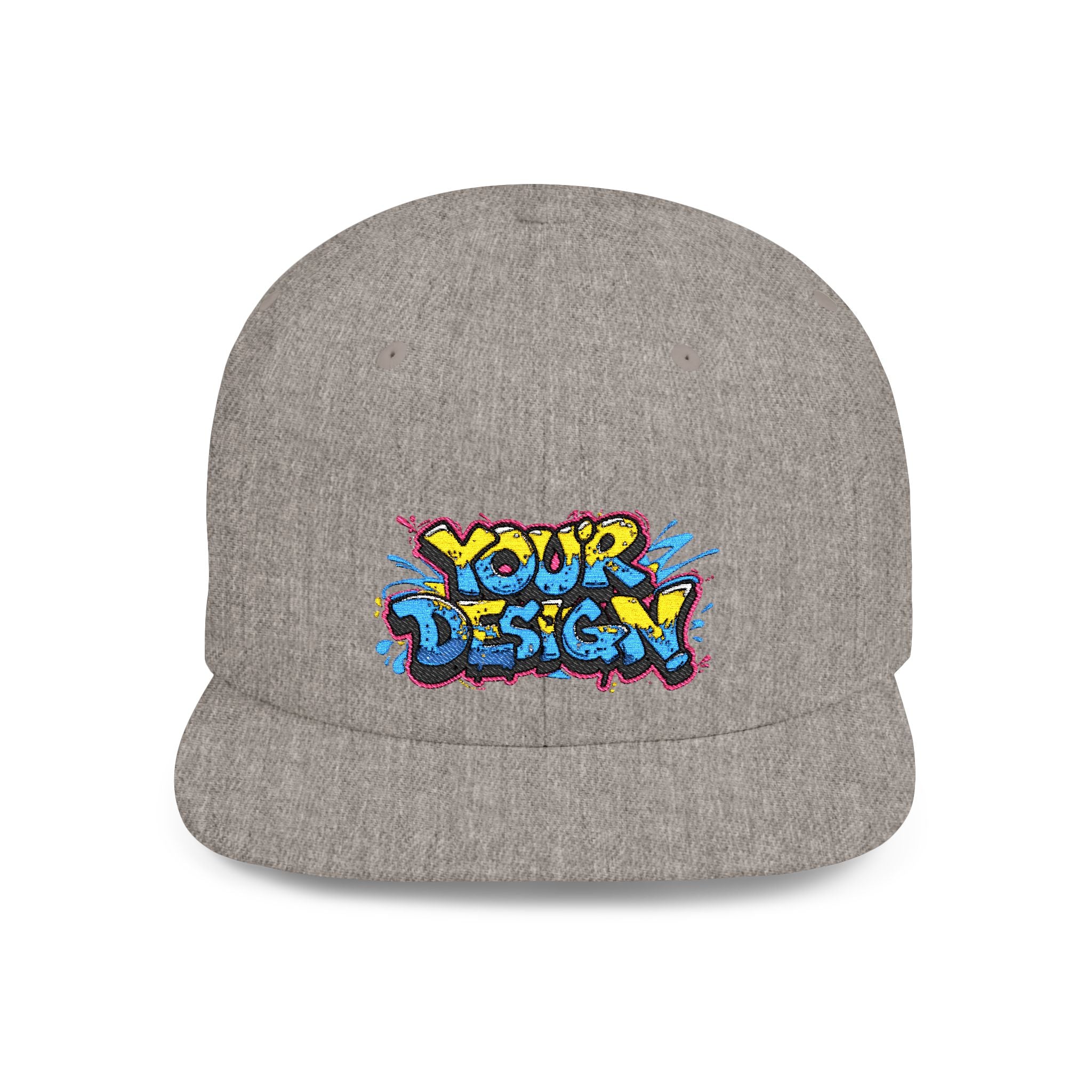 Personalizowana czapka typu snapback z płaskim daszkiem – spersonalizowana czapka