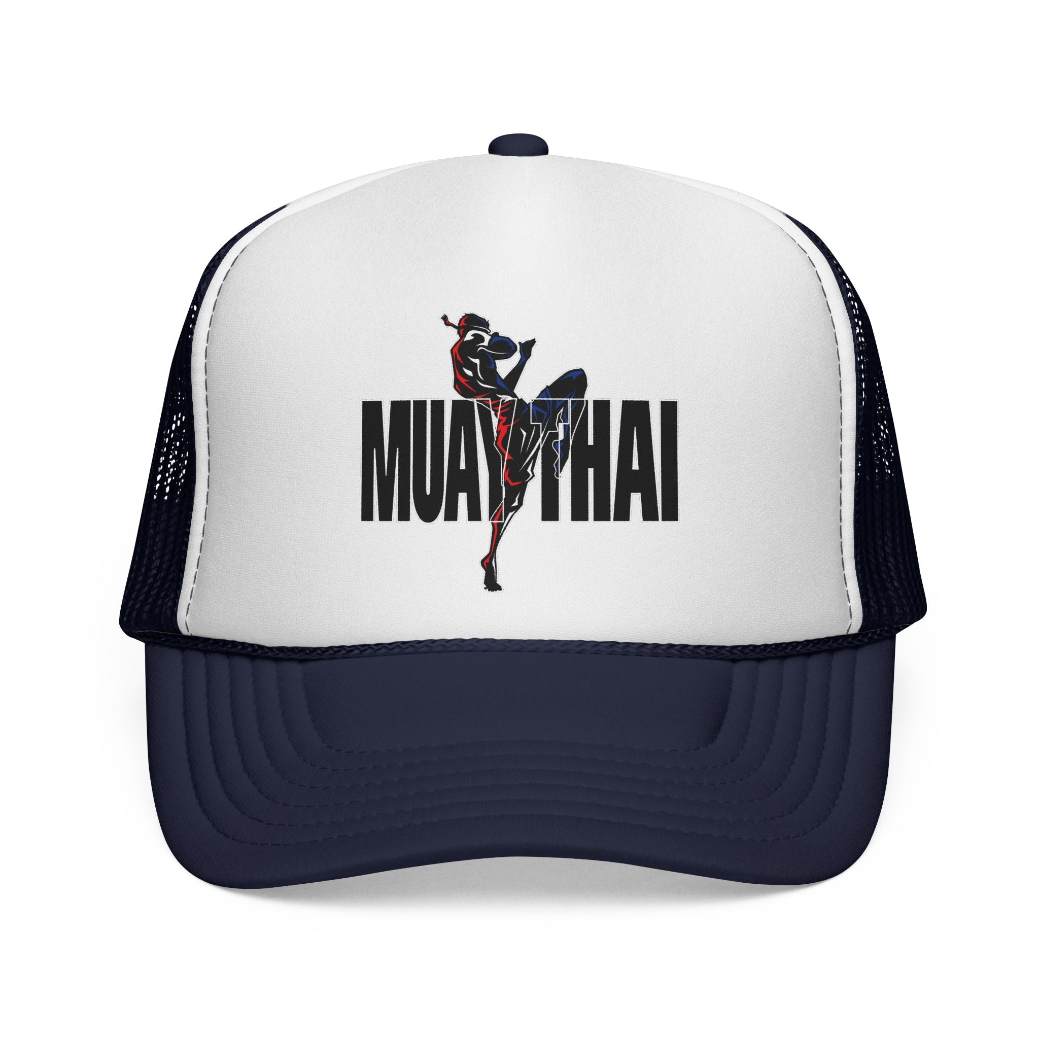 Czapka typu trucker do muay thai — czapka z siateczki Fighter Silhouette