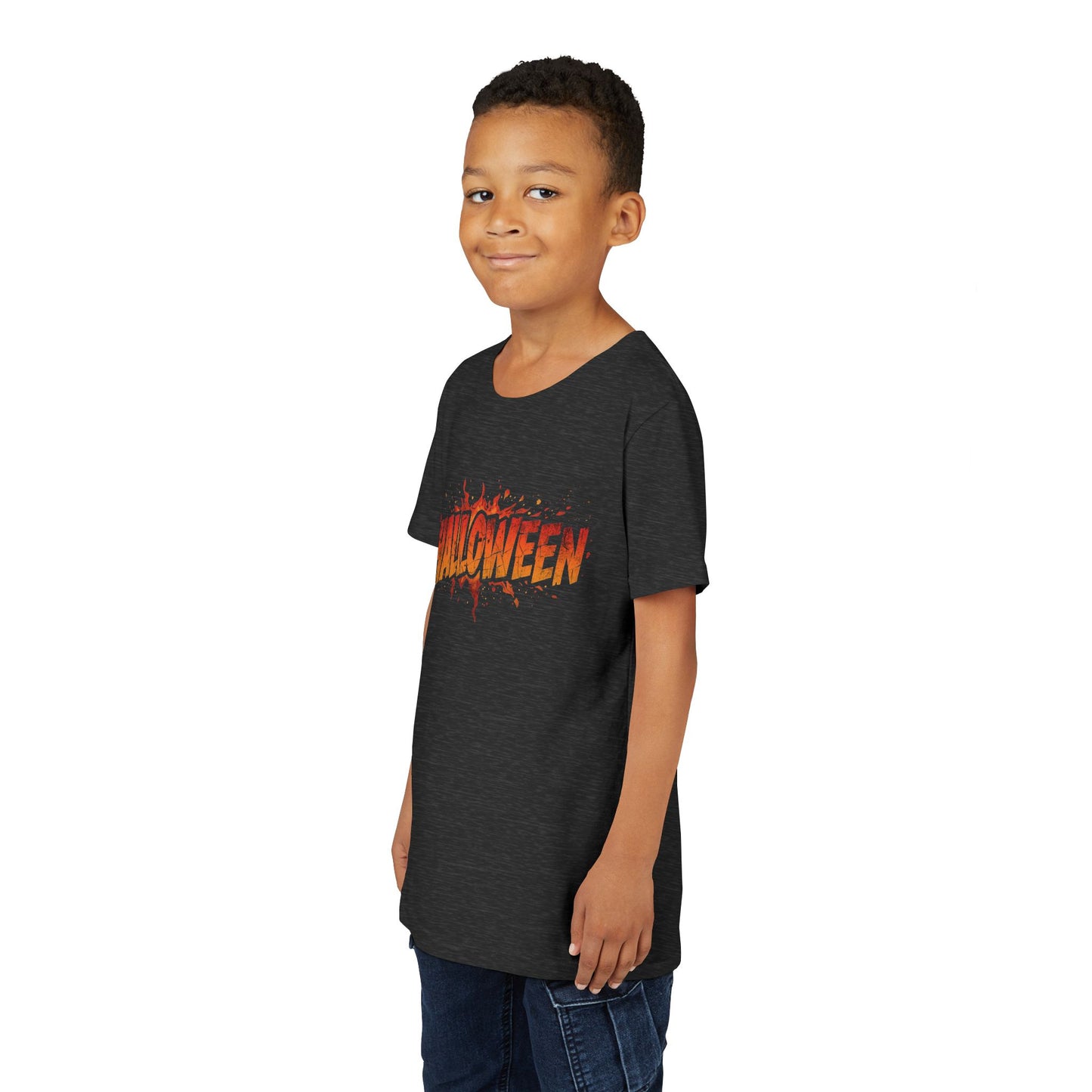 Kids Halloween  Spooky Tee for Boys and Girls H6