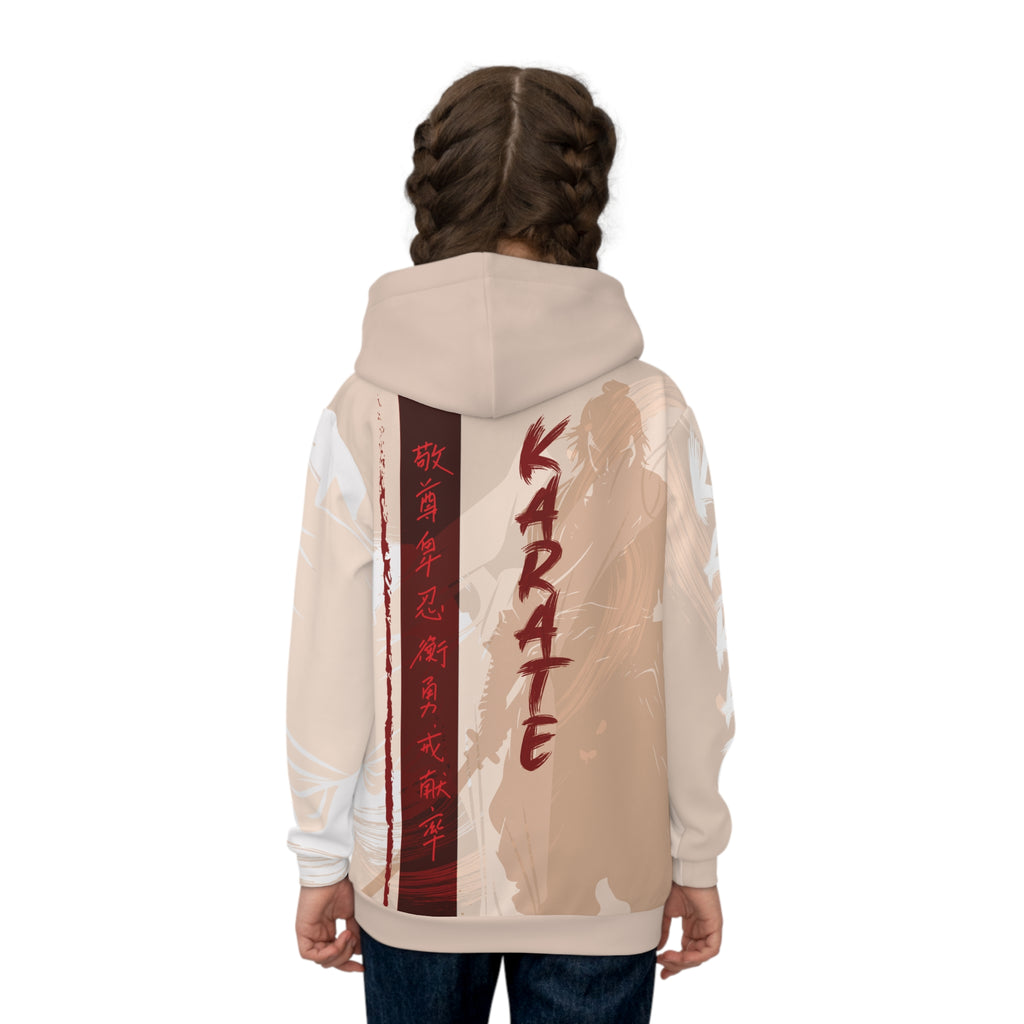 Karate Dziecięca Bluza z Kapturem K17