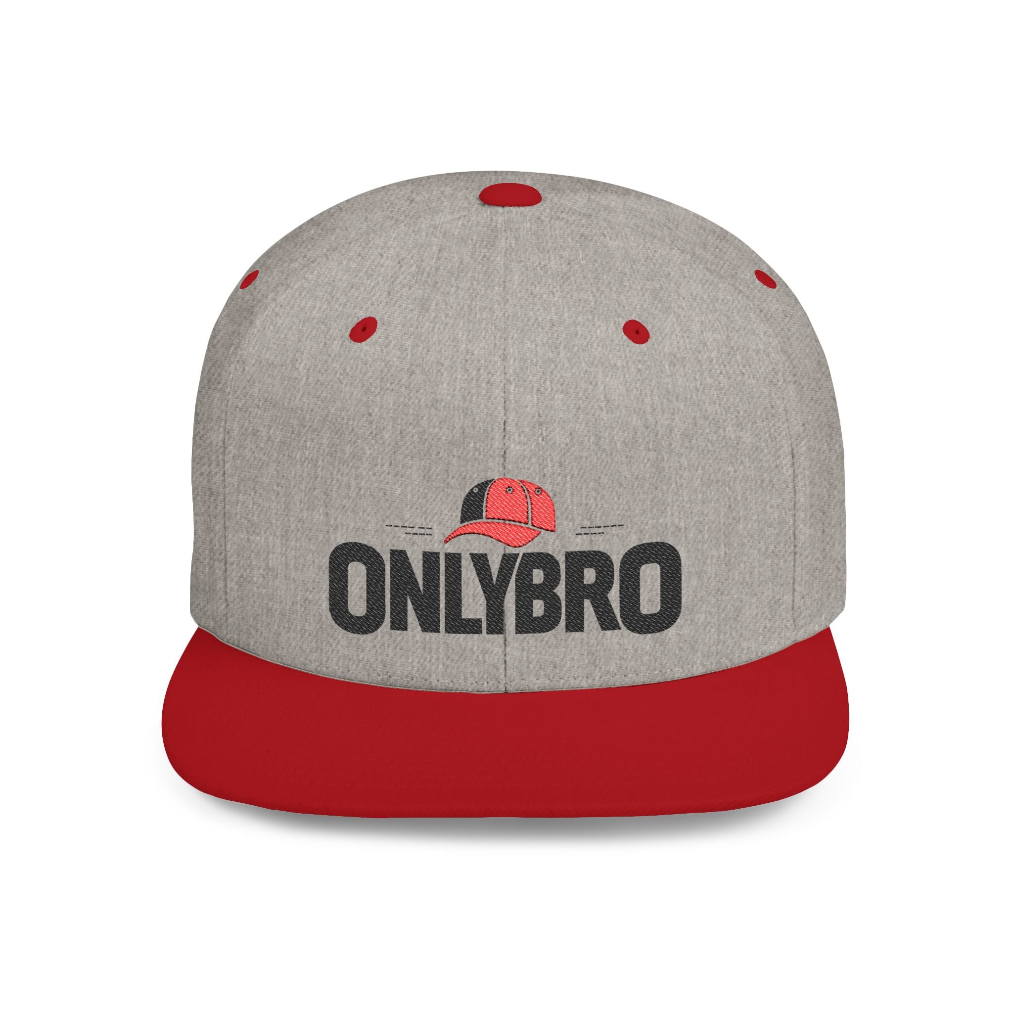 Nowoczesna czapka typu snapback z płaskim daszkiem - ONLYBRO