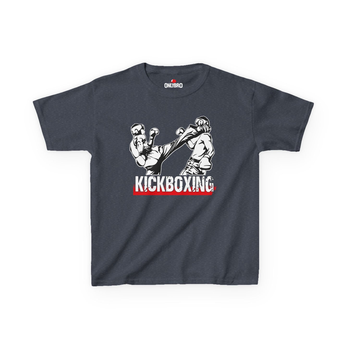 Kids Kickboxing Cotton T-Shirt OnlyBro KB8