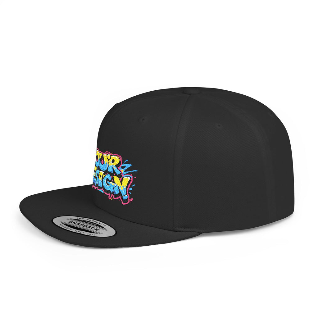 Personalizowana czapka typu snapback z płaskim daszkiem – spersonalizowana czapka