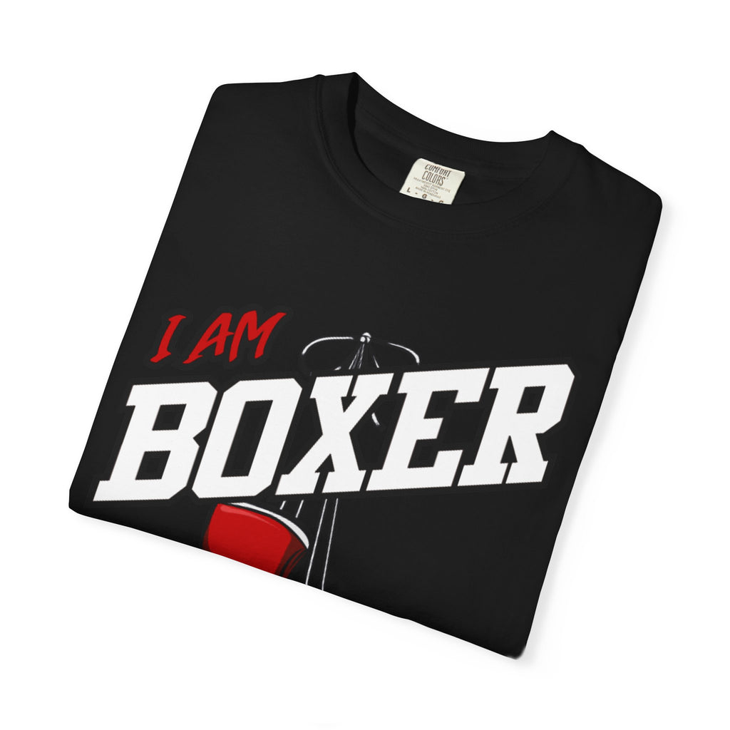 Koszulka unisex z nadrukiem "Boxing bx2 Therapy" barwiona na odzieży