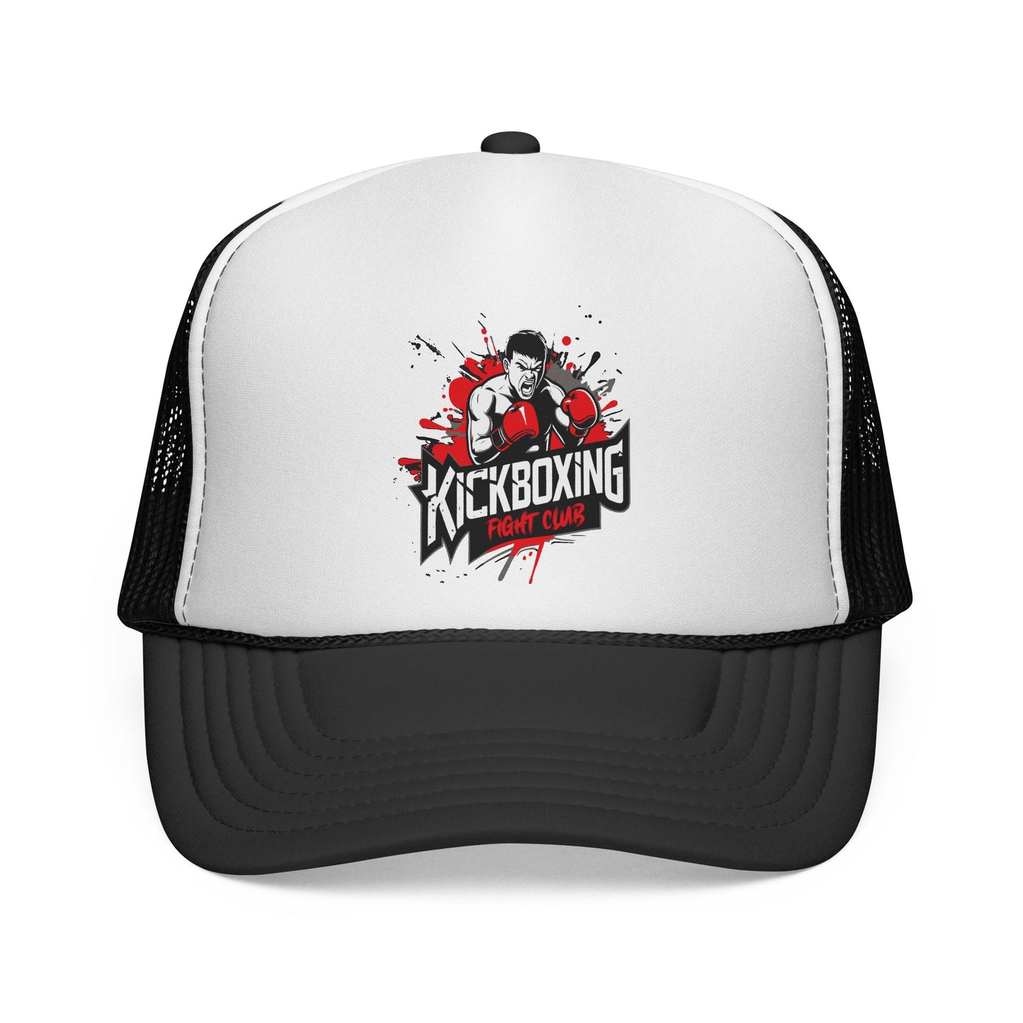 Czapka typu trucker z motywem kickboxingu Fight Club — czapka treningowa Retro MMA