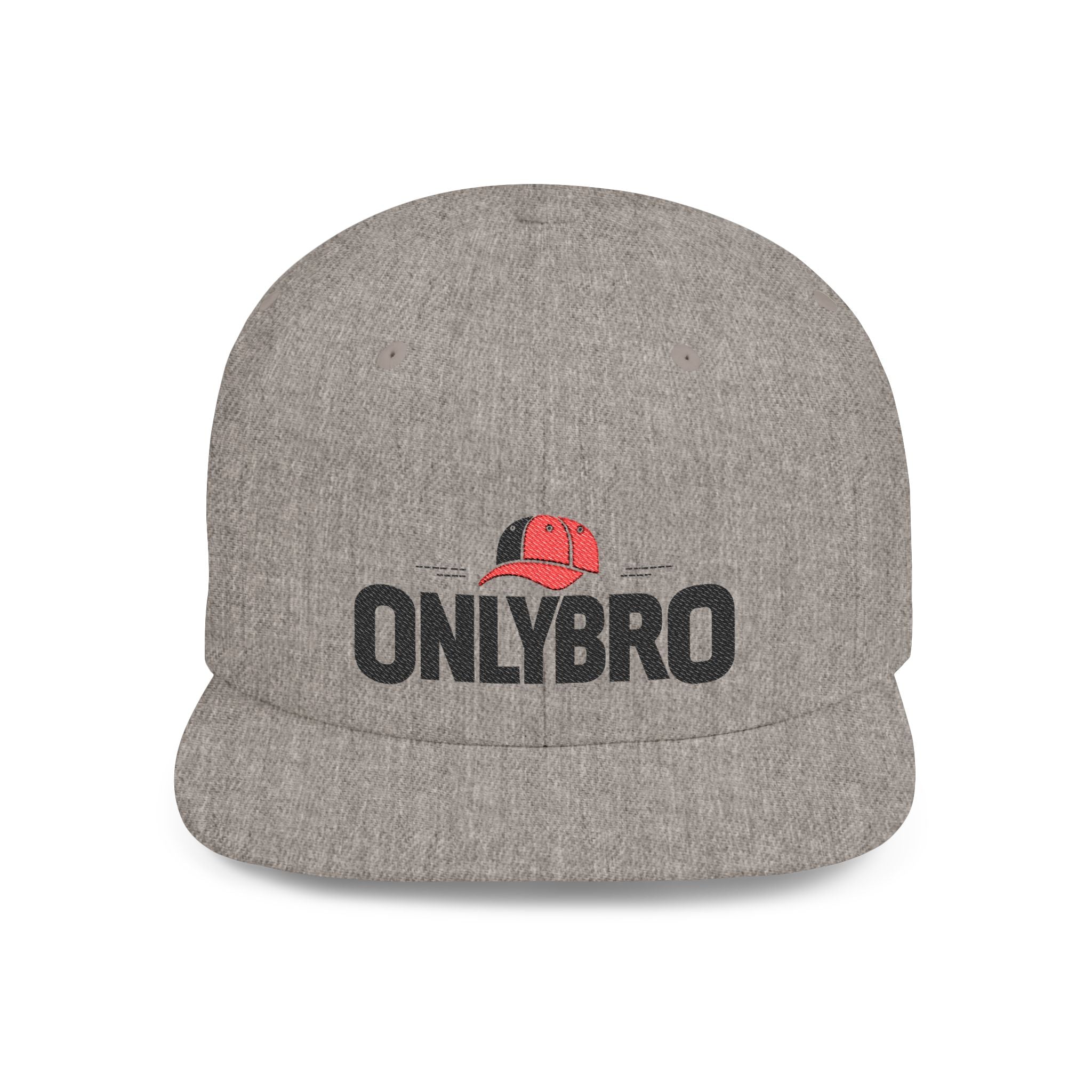 Nowoczesna czapka typu snapback z płaskim daszkiem - ONLYBRO