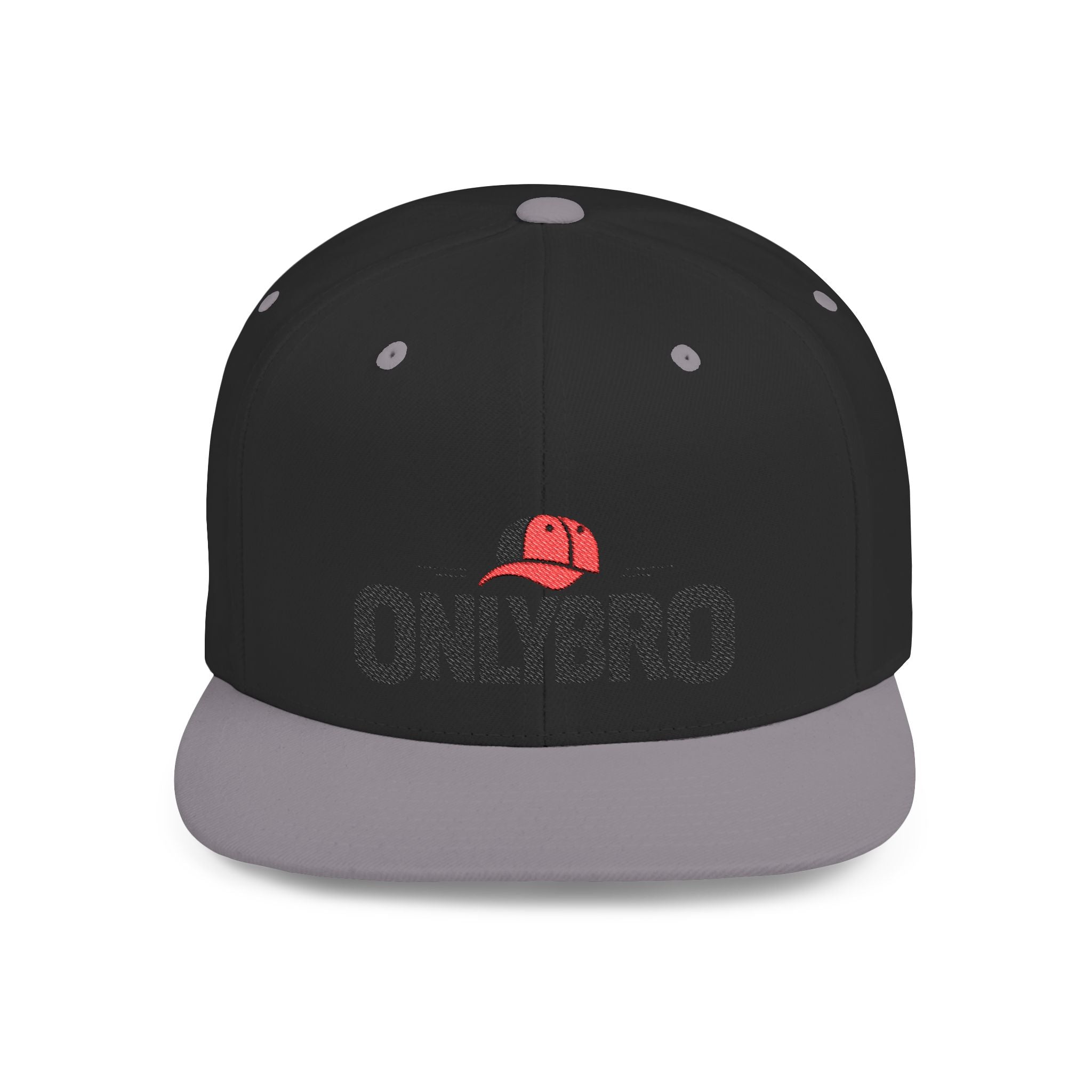 Nowoczesna czapka typu snapback z płaskim daszkiem - ONLYBRO
