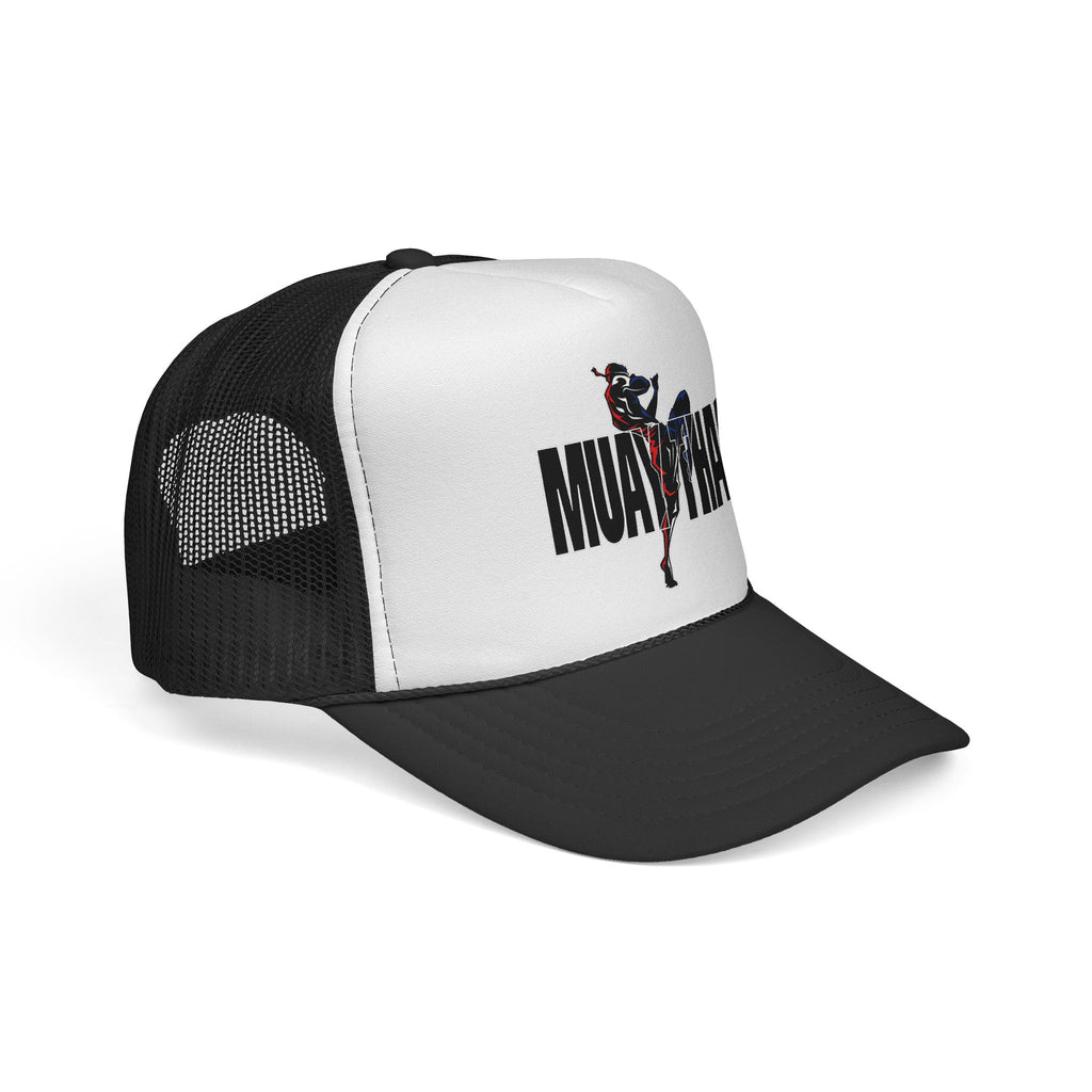 Czapka typu trucker do muay thai — czapka z siateczki Fighter Silhouette