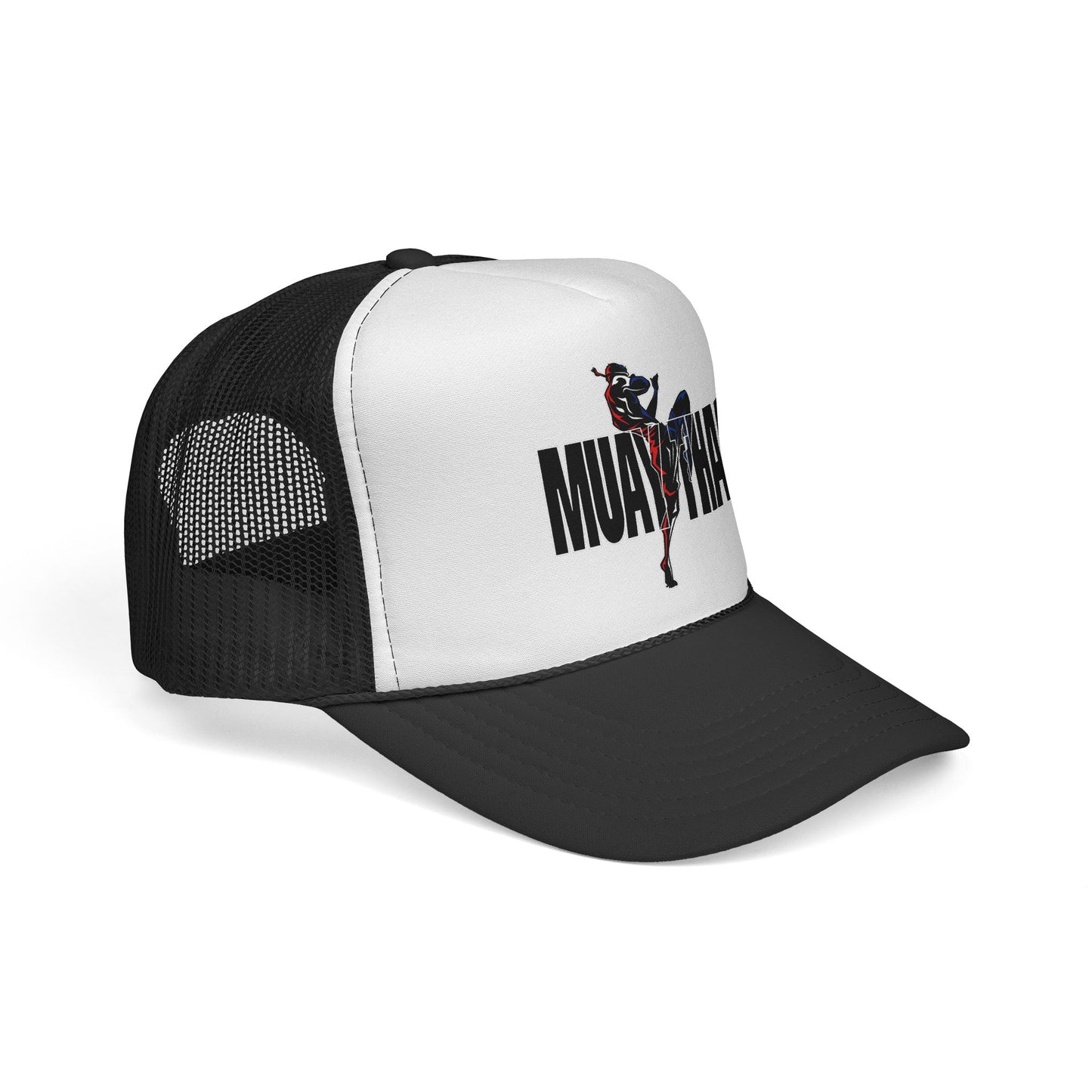 Czapka typu trucker do muay thai — czapka z siateczki Fighter Silhouette