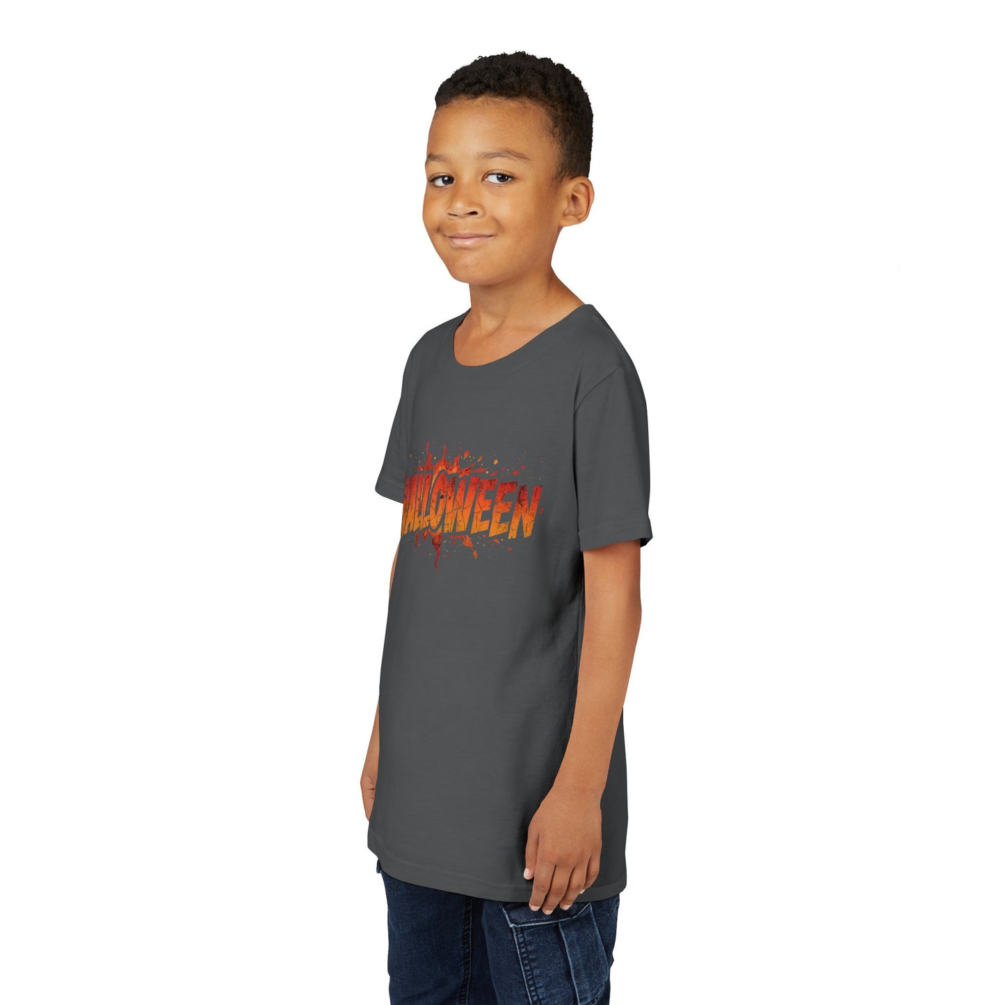 Kids Halloween  Spooky Tee for Boys and Girls H6