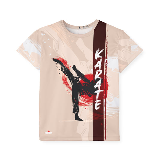 Karate Kids Sports Jersey - Action-Packed Design for Young Martial Artists