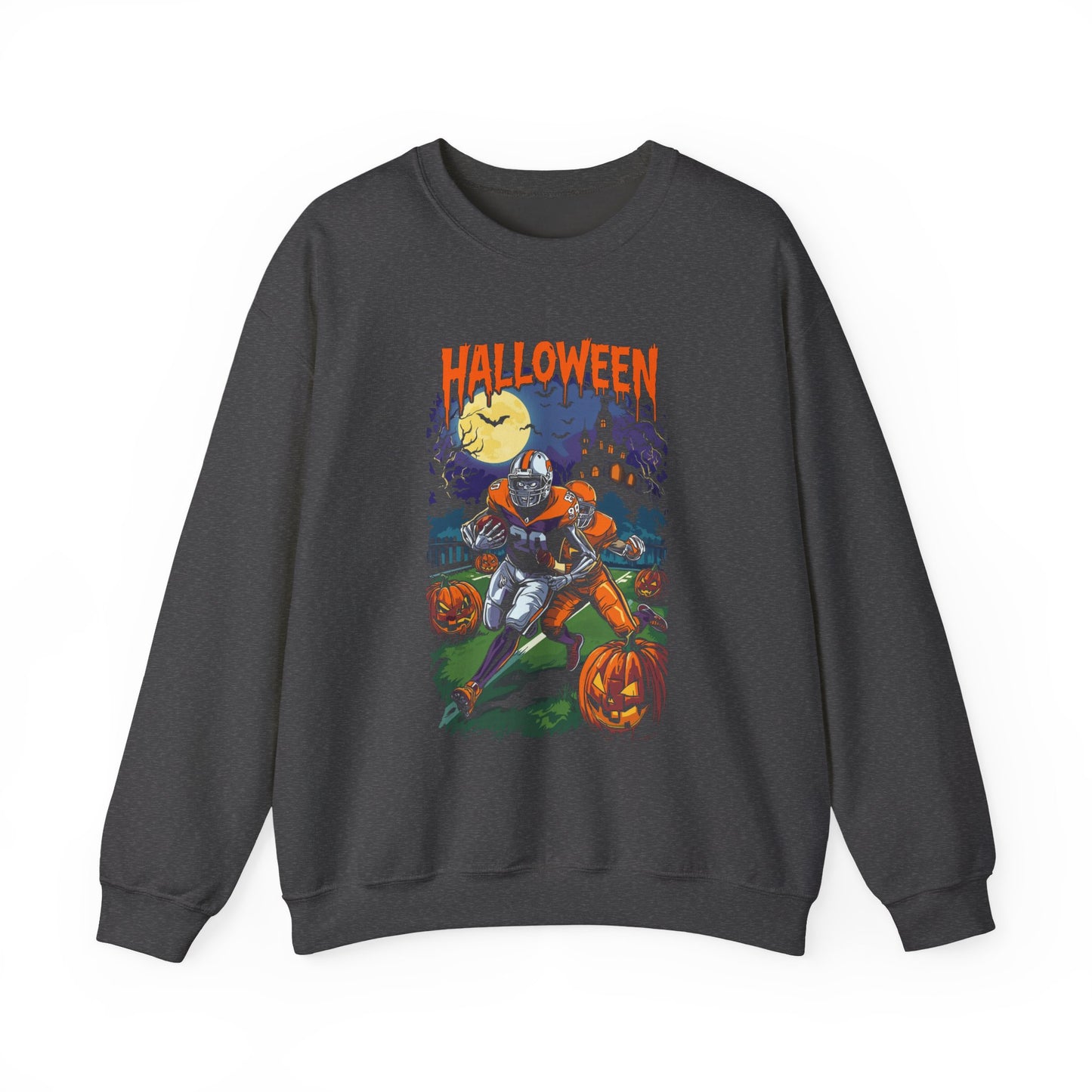 Halloween-Themed Unisex Crewneck Sweatshirt H19