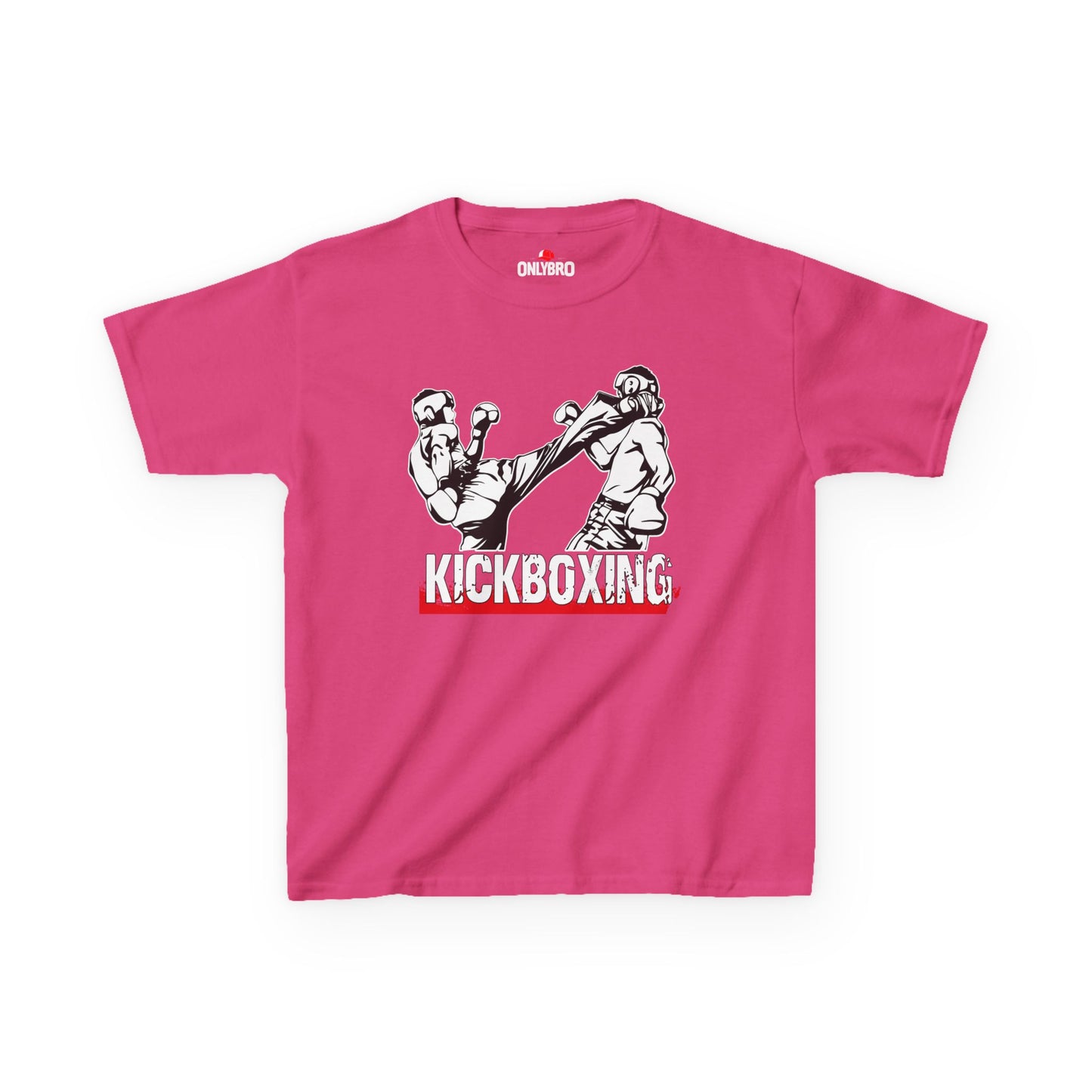 Kids Kickboxing Cotton T-Shirt OnlyBro KB8