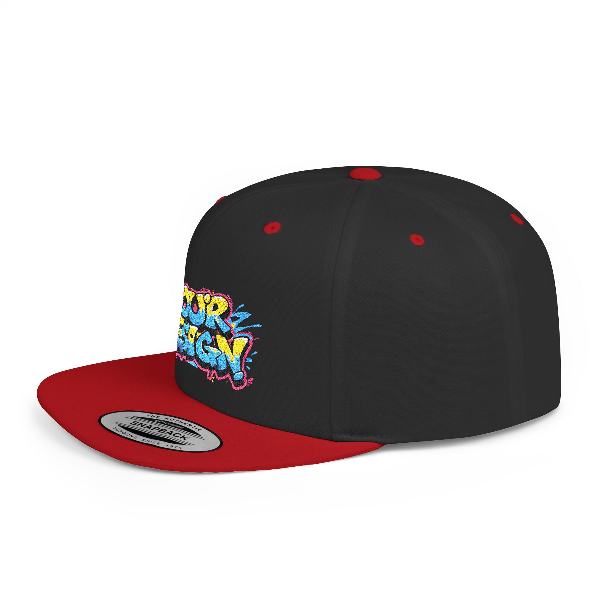 Personalizowana czapka typu snapback z płaskim daszkiem – spersonalizowana czapka
