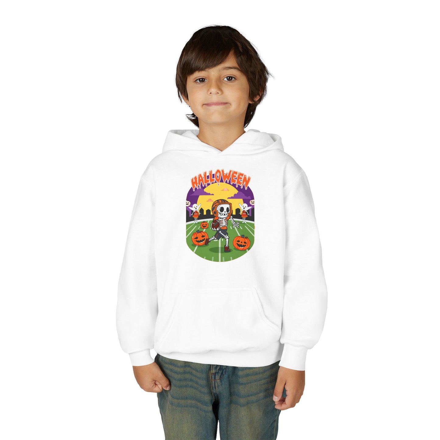 Halloween Skeleton Youth Hoodie H23