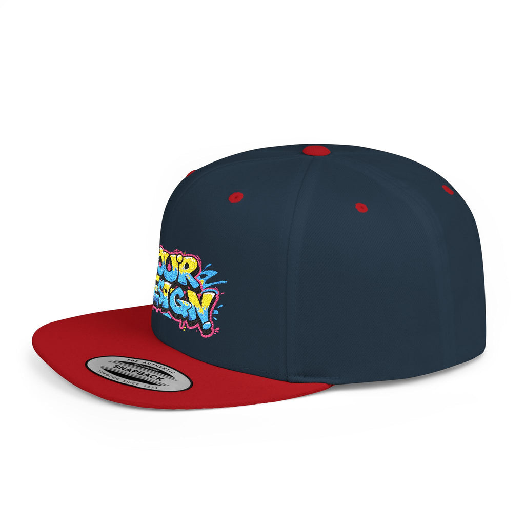 Personalizowana czapka typu snapback z płaskim daszkiem – spersonalizowana czapka