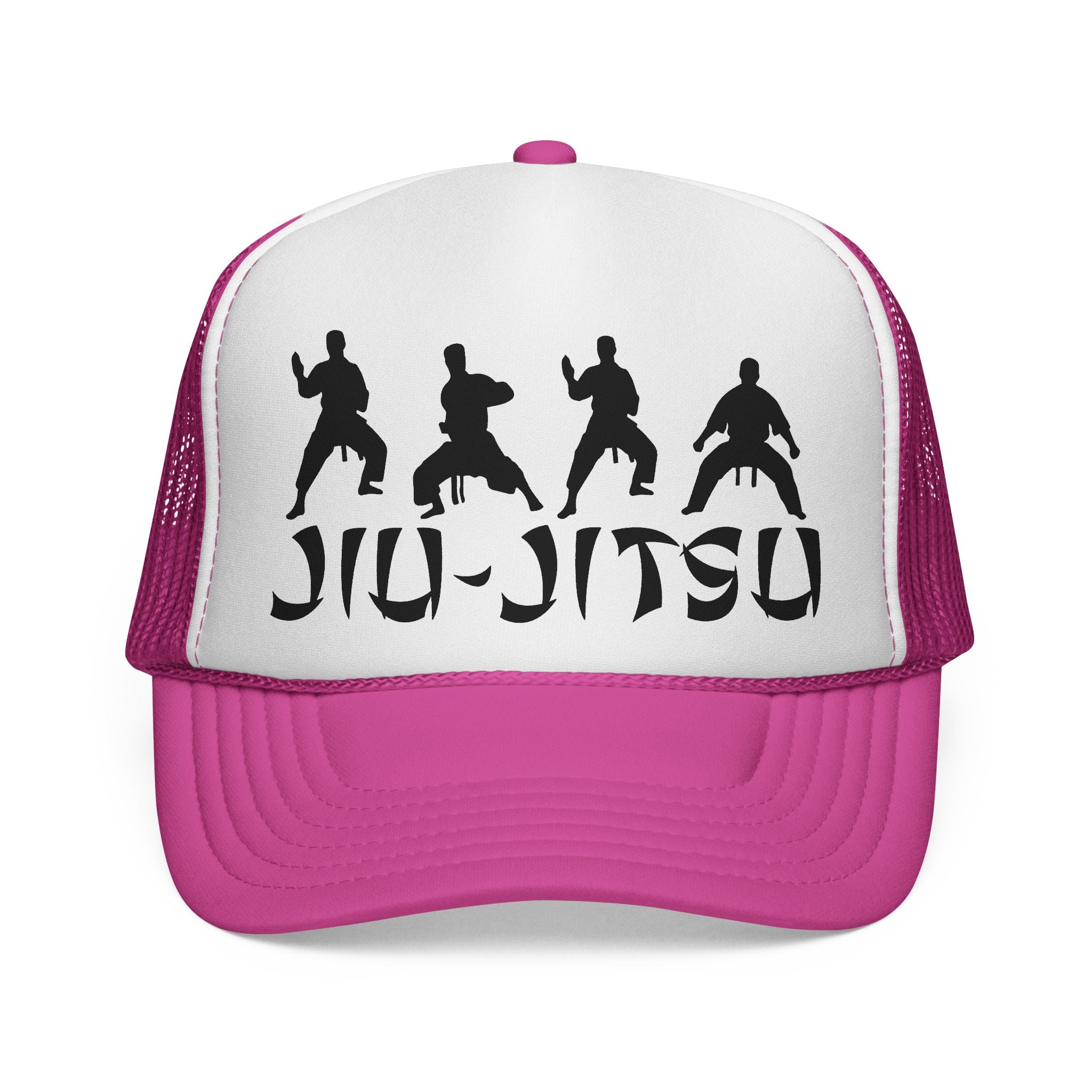 Czapka typu trucker Jiu-Jitsu — czapka z sylwetką w stylu sztuk walki