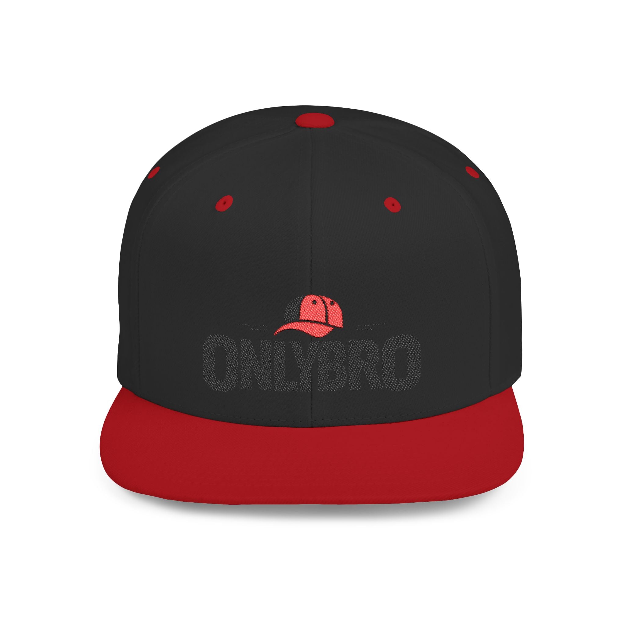 Nowoczesna czapka typu snapback z płaskim daszkiem - ONLYBRO