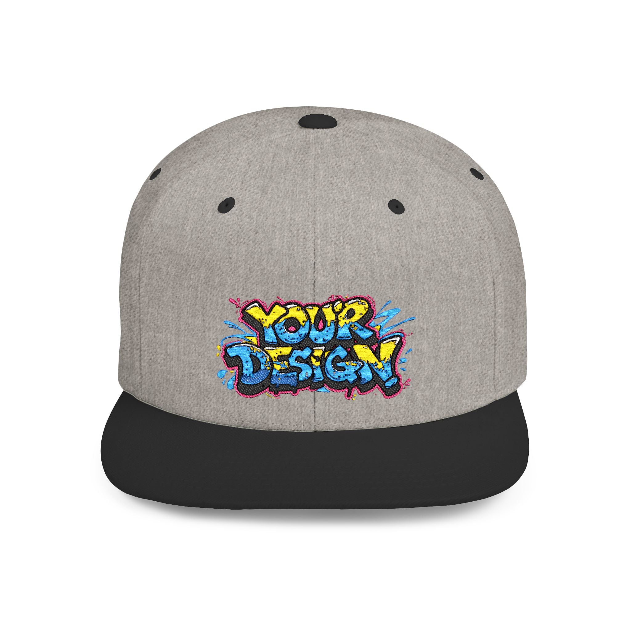 Personalizowana czapka typu snapback z płaskim daszkiem – spersonalizowana czapka