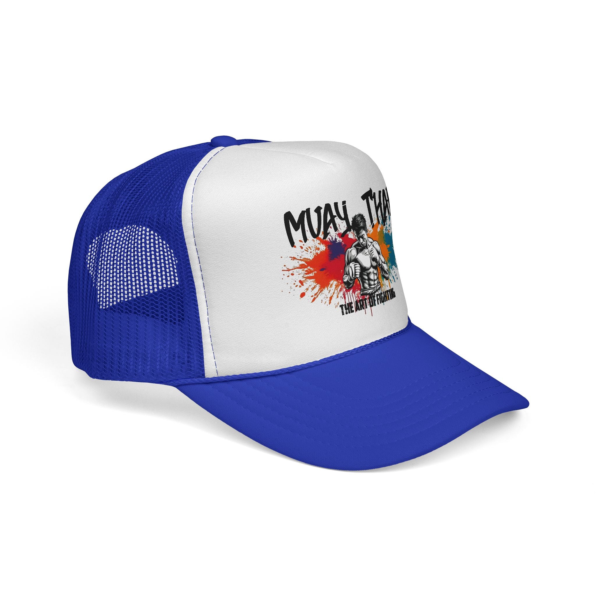 Czapka Muay Thai Trucker – Color Splash Fighter Mesh Hat