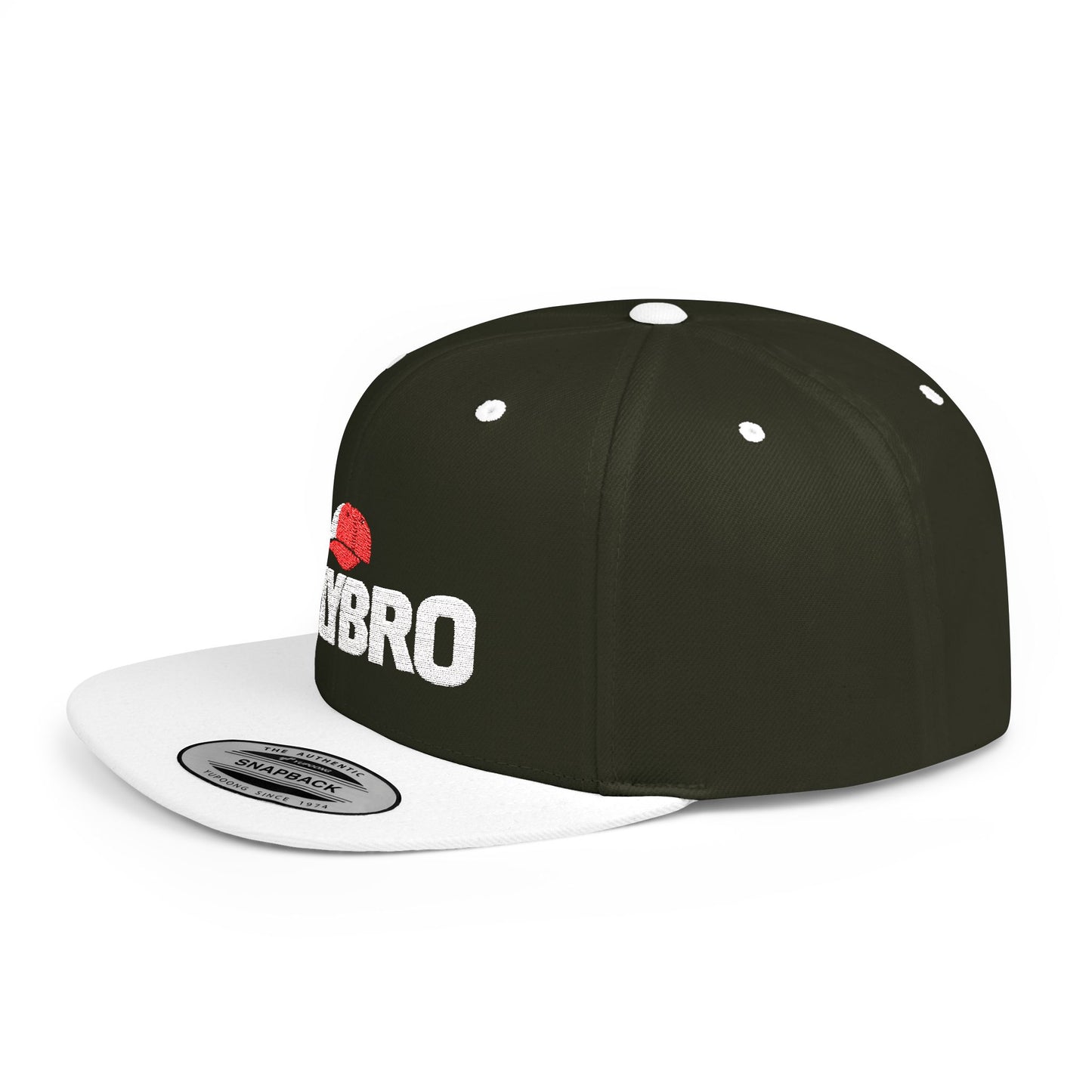 ONLYBRO Flat Bill Snapback Hat - Bold Style for Casual Outings