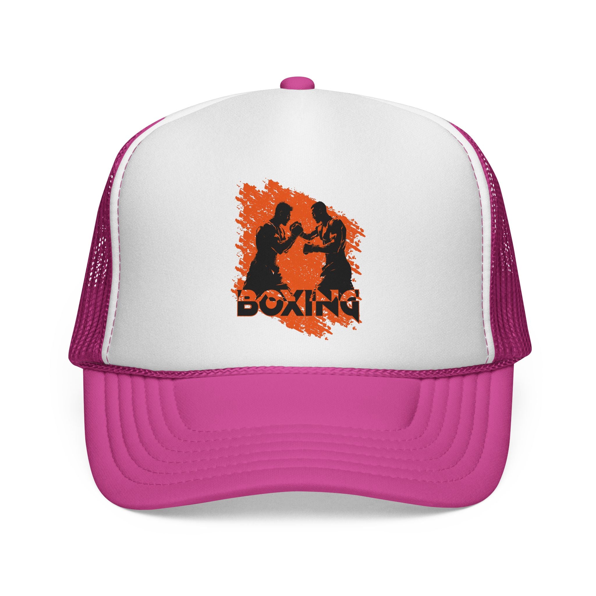 Czapka bokserska typu trucker — czapka bokserska w stylu vintage