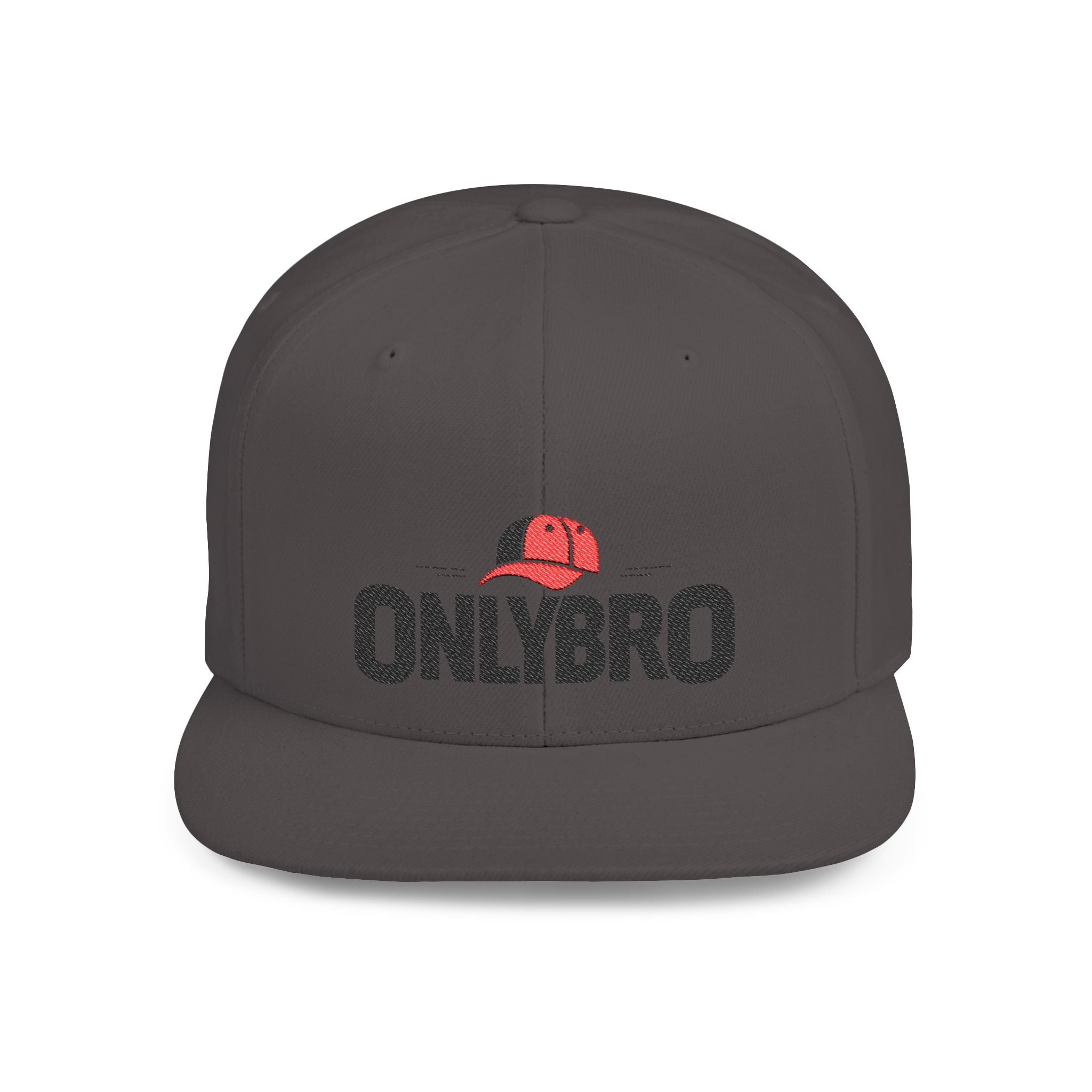 Nowoczesna czapka typu snapback z płaskim daszkiem - ONLYBRO